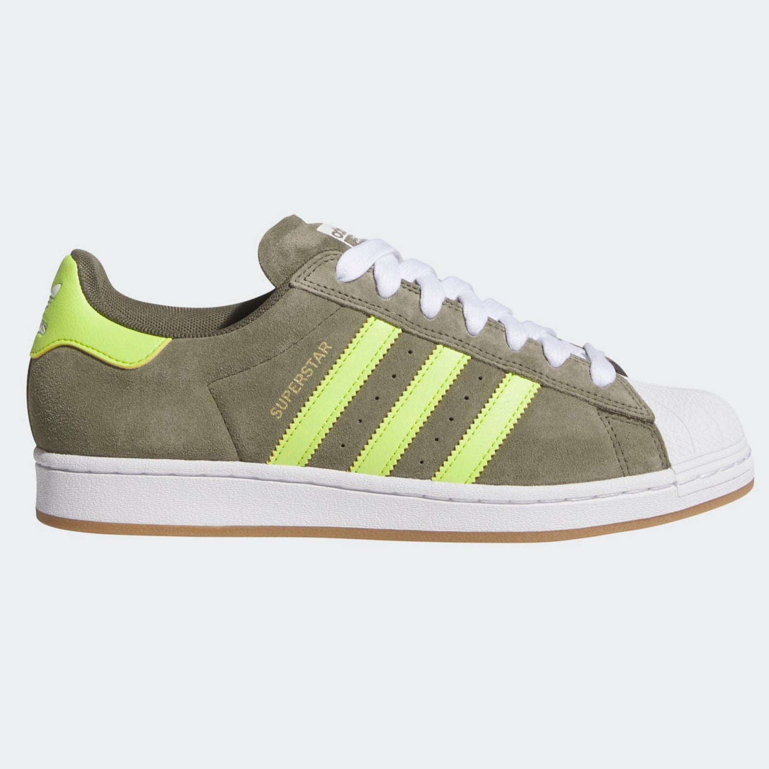 adidas Superstar ADV Shoes - Olive Strata/Yellow/Gold Metallic - 9.5 adidas Superstar ADV Shoes - Olive Strata/Yellow/Gold Metallic - 9.5