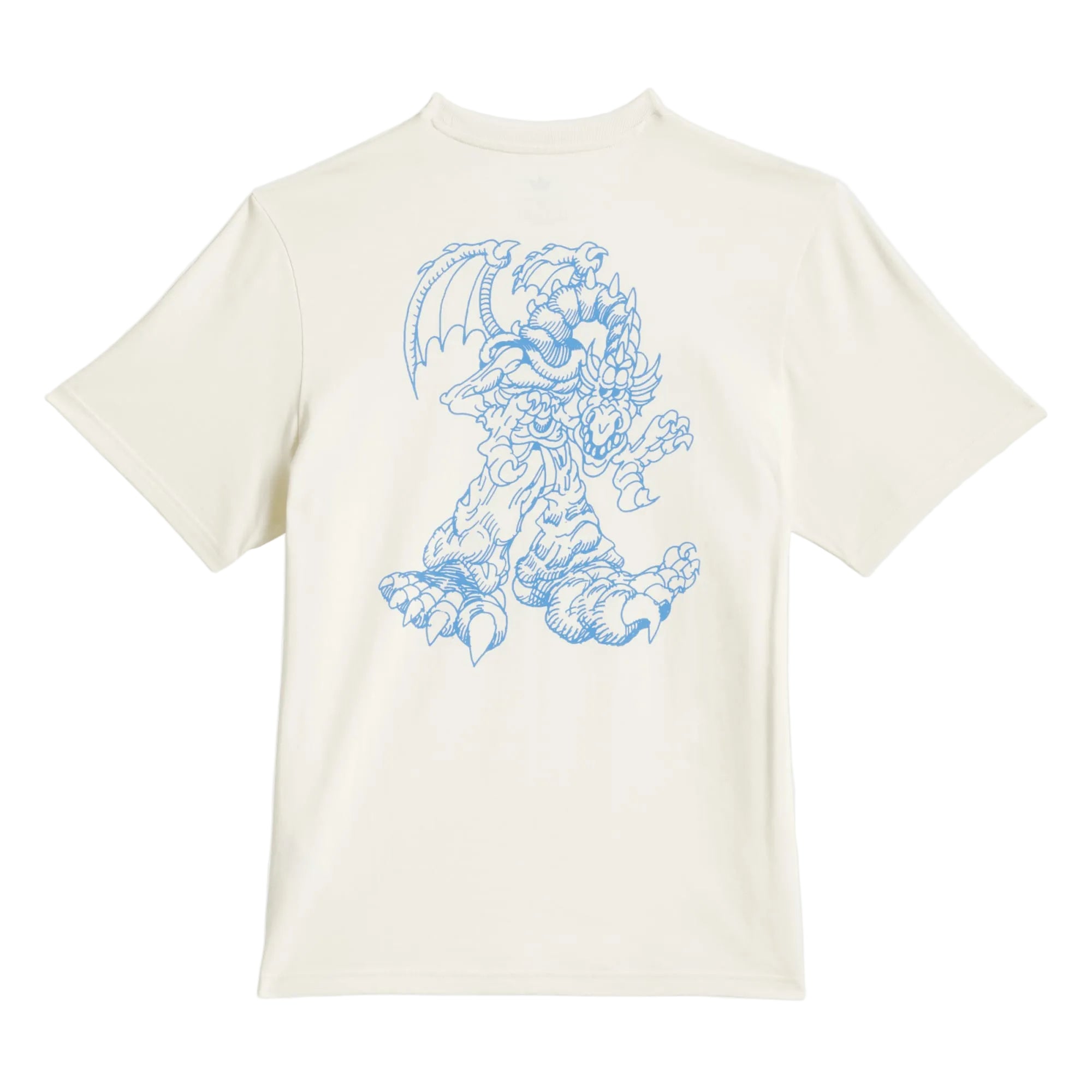 Adidas x Kogancult Dragon Tee - Cream White/Lucid Ray Blue