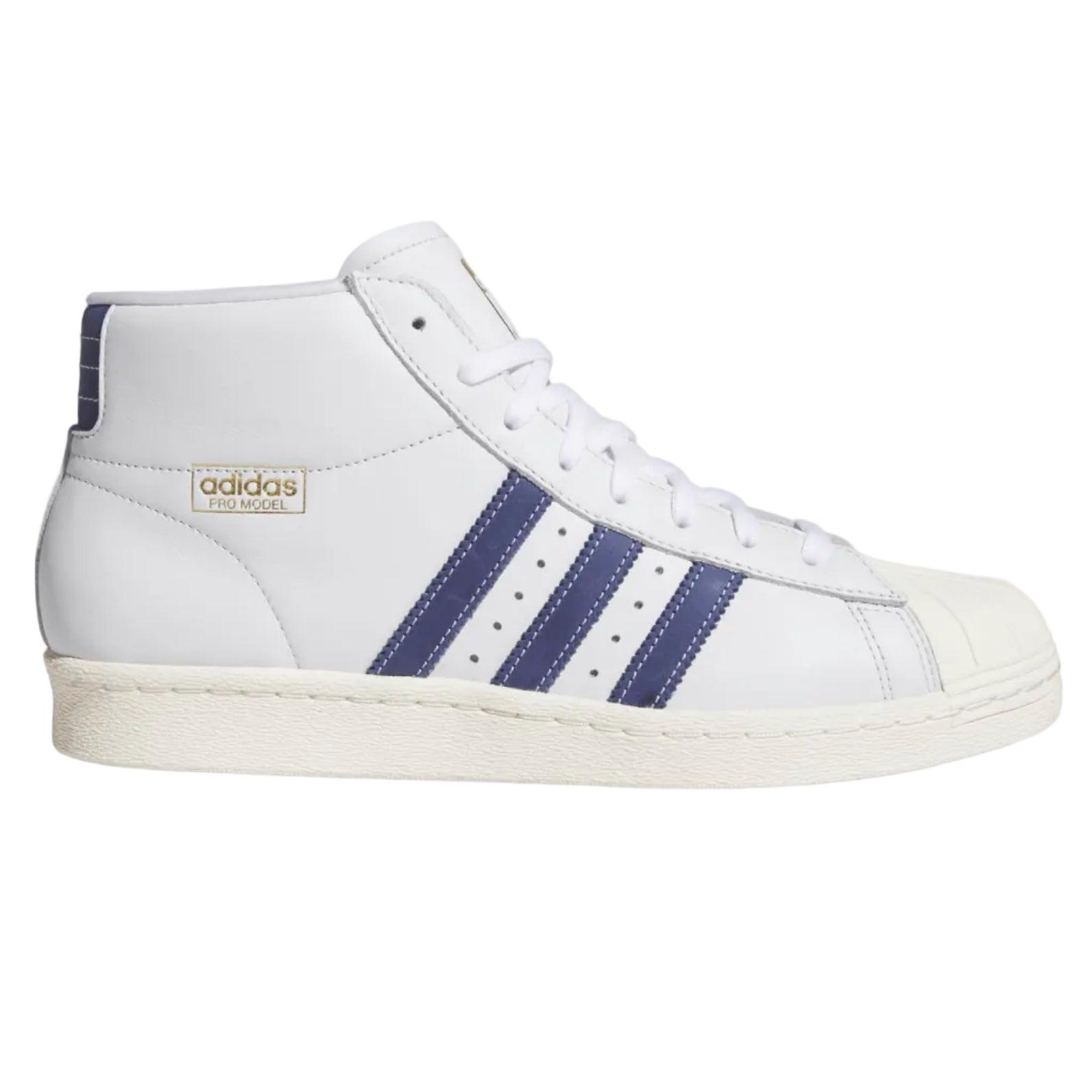 Crystal White Pro Model 80 ADV Adidas Skate Shoe