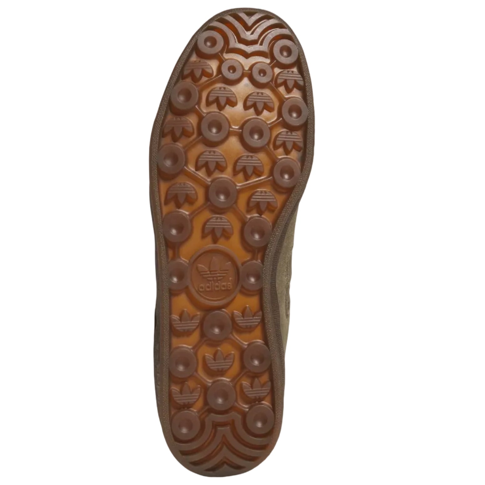 Olive Aloha Super Adidas Skate Shoe Bottom