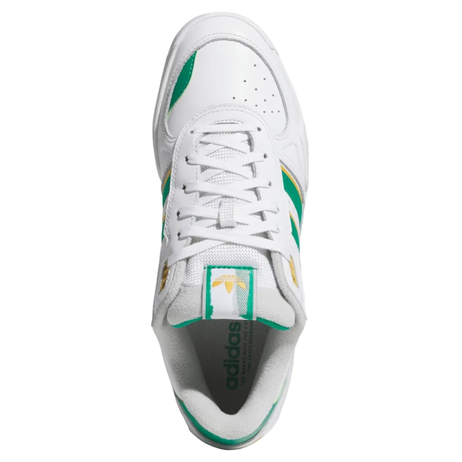 White/Green Tekkira Cup Adidas Skate Shoe Top