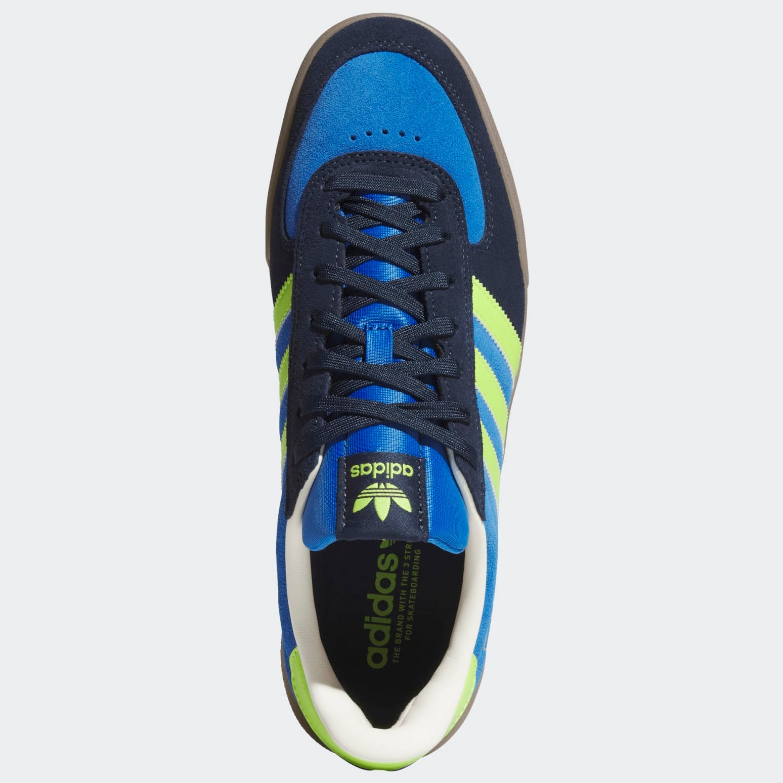 Bright Royal Glenburn Adidas Skate Shoe Top