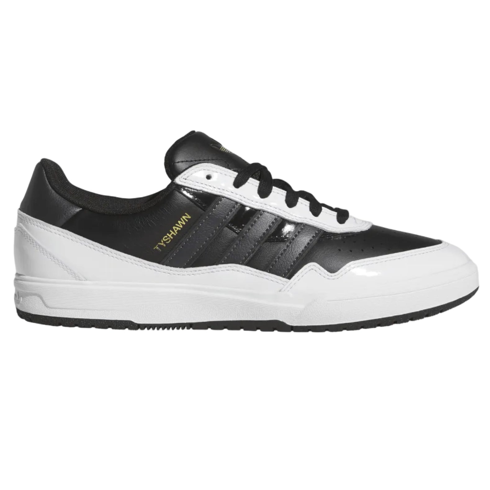 Black/White Tyshawn II Adidas Skate Shoe