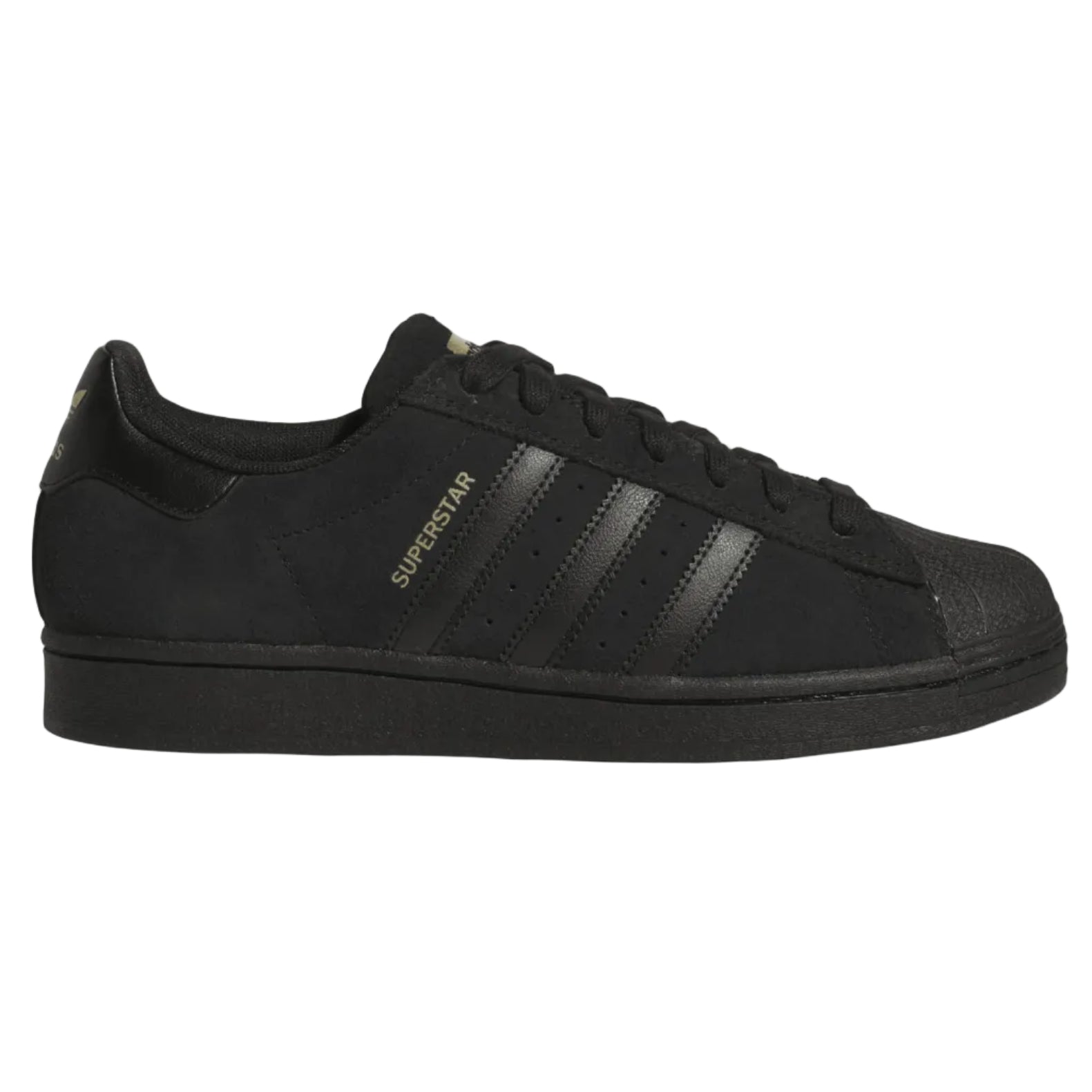 Core Black Superstar ADV Adidas Skate Shoe