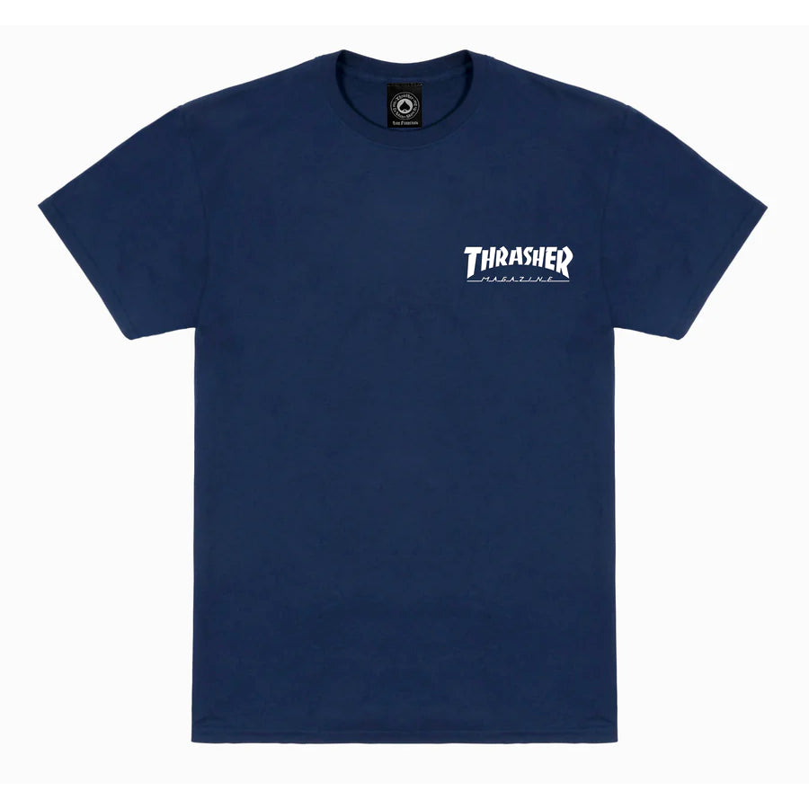Navy Little Thrasher Mag T-Shirt