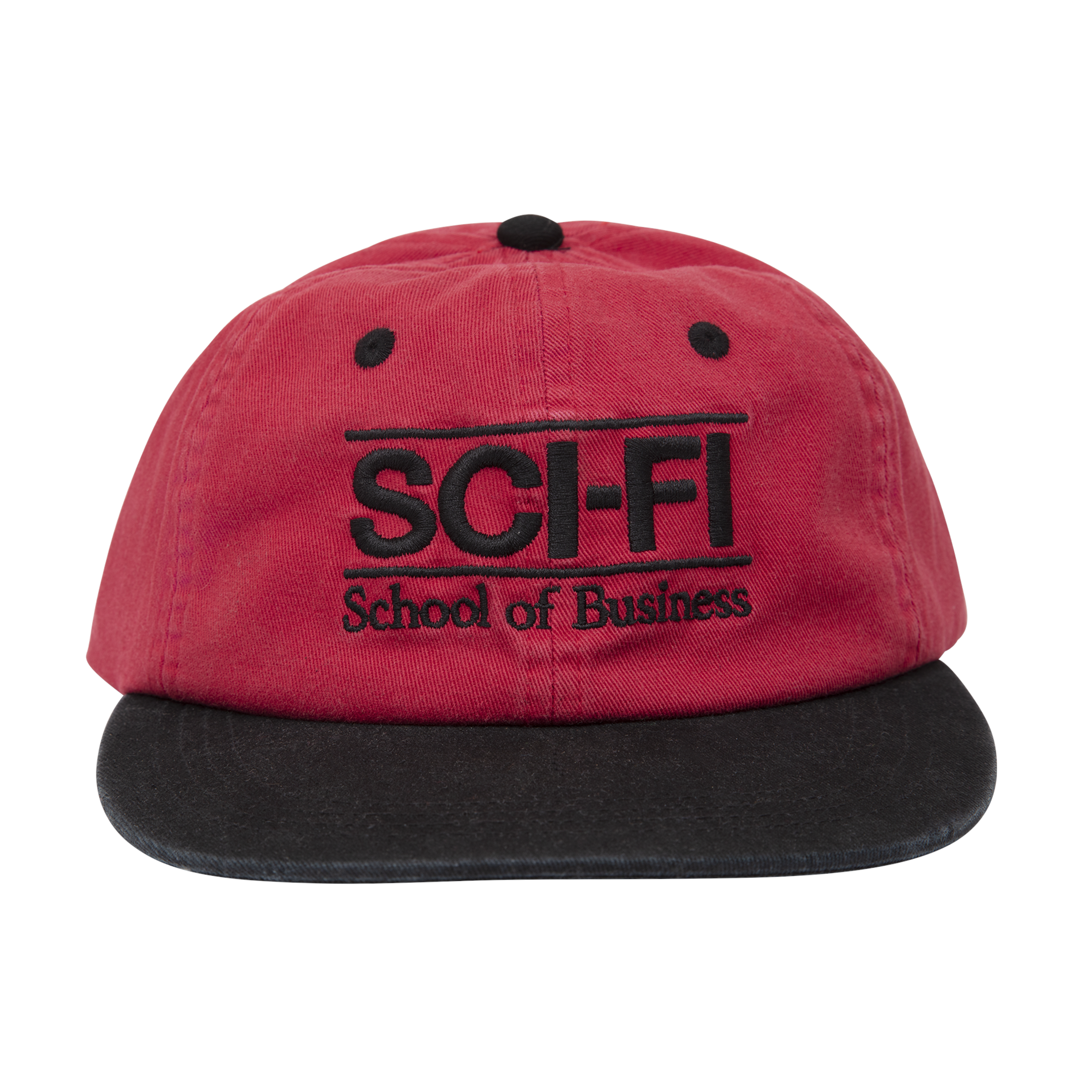 Red/Black School of Business Sci-Fi Fantasy Hat
