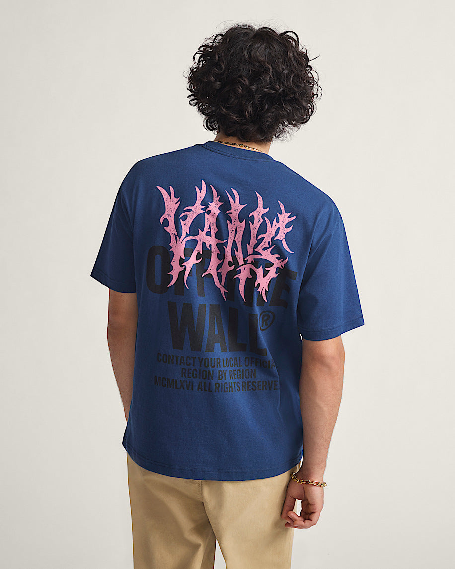 Metal Wall Vans T-Shirt Back