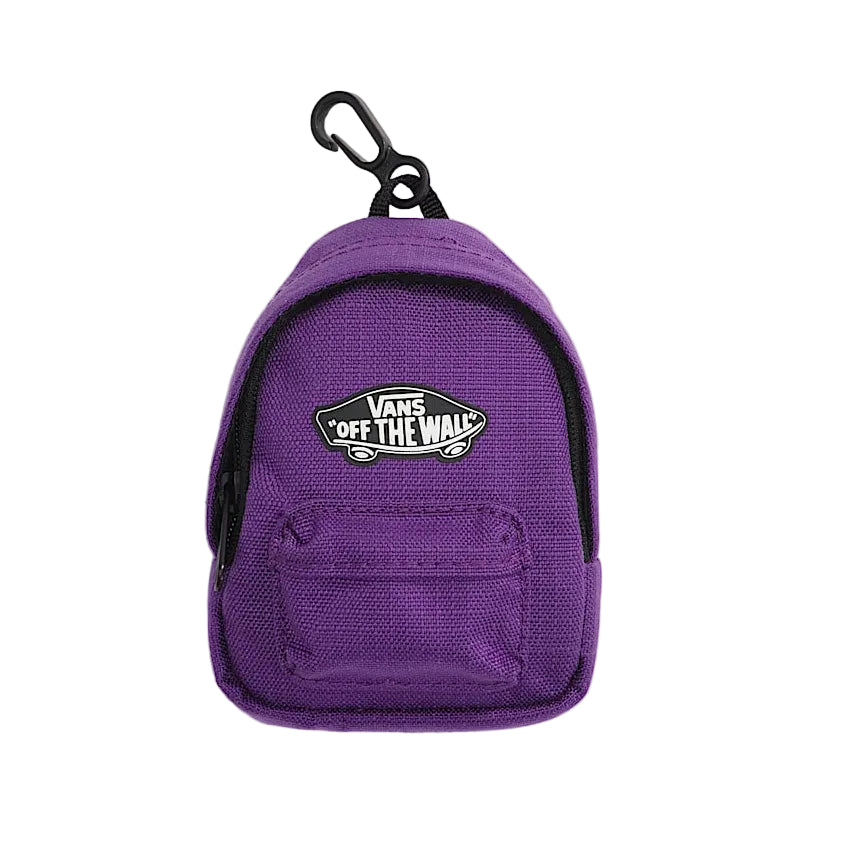 Purple Vans Backpack Keychain