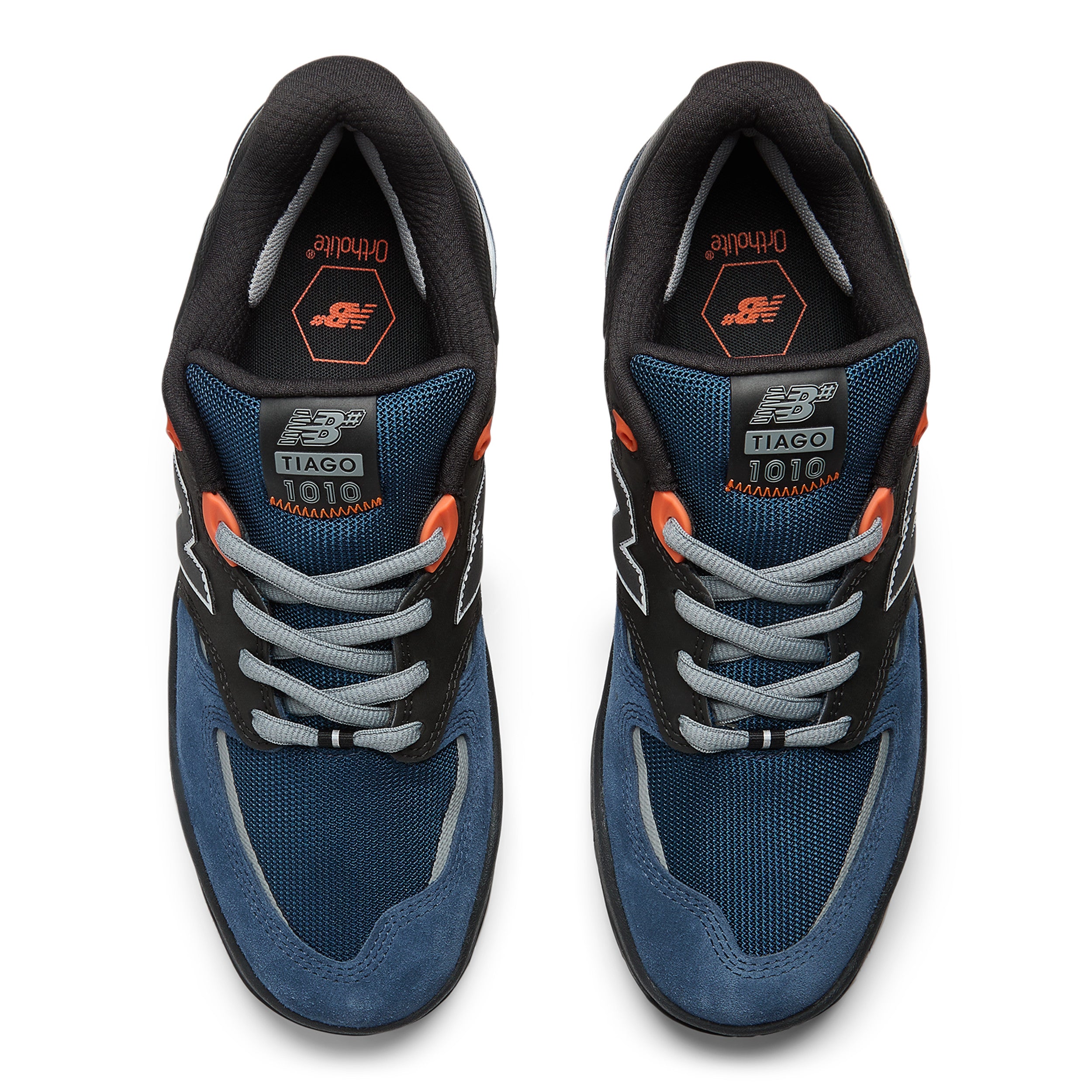 Blue/Black NM1010 Tiago NB Numeric Skate Shoe Top