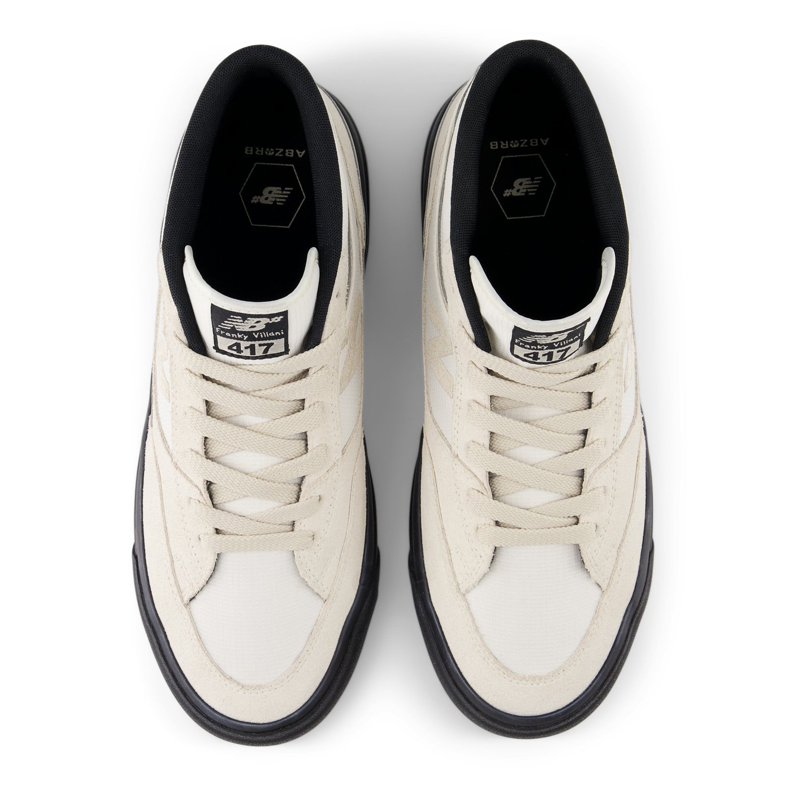 Sea Salt/Black NM417 Villani NB Numeric Skate Shoe Top