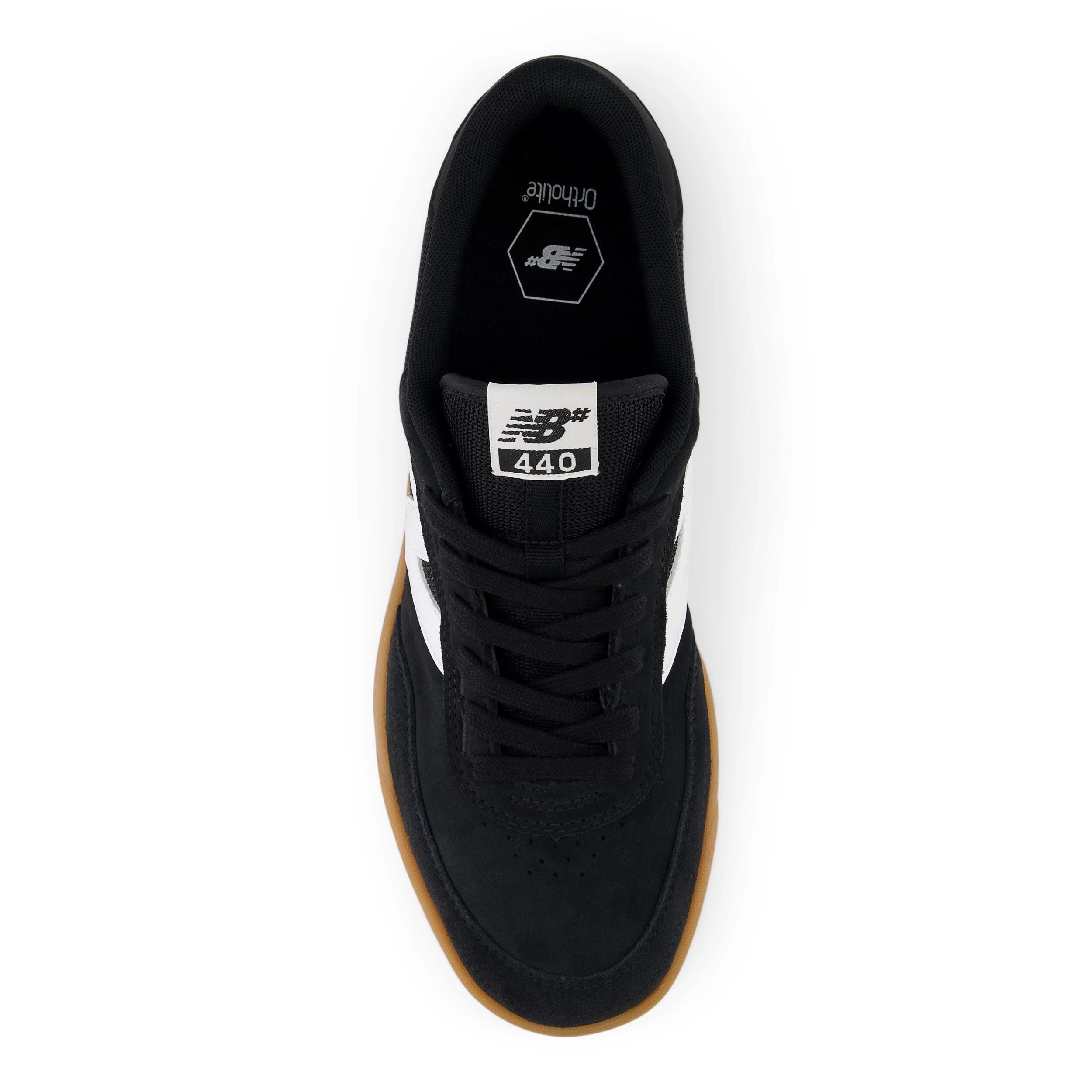 Black/Gum NM440 V2 NB Numeric Skate Shoe Top