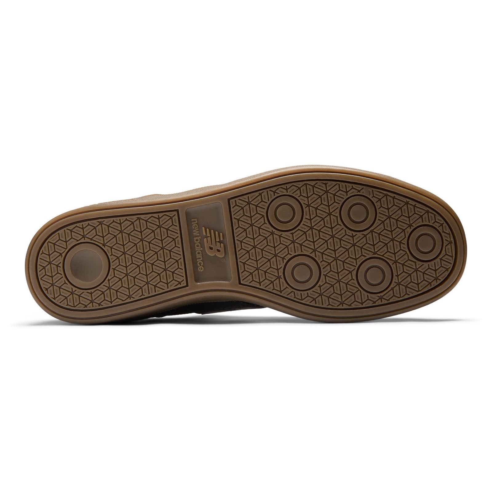 Black/White/Gum Westgate New Balance Skate Shoe Sole