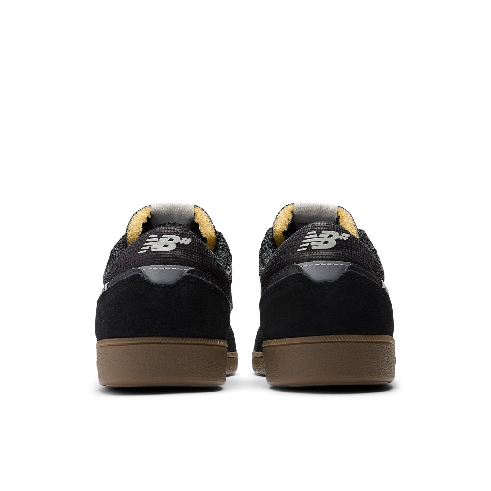 Black/White/Gum Westgate New Balance Skate Shoe Back