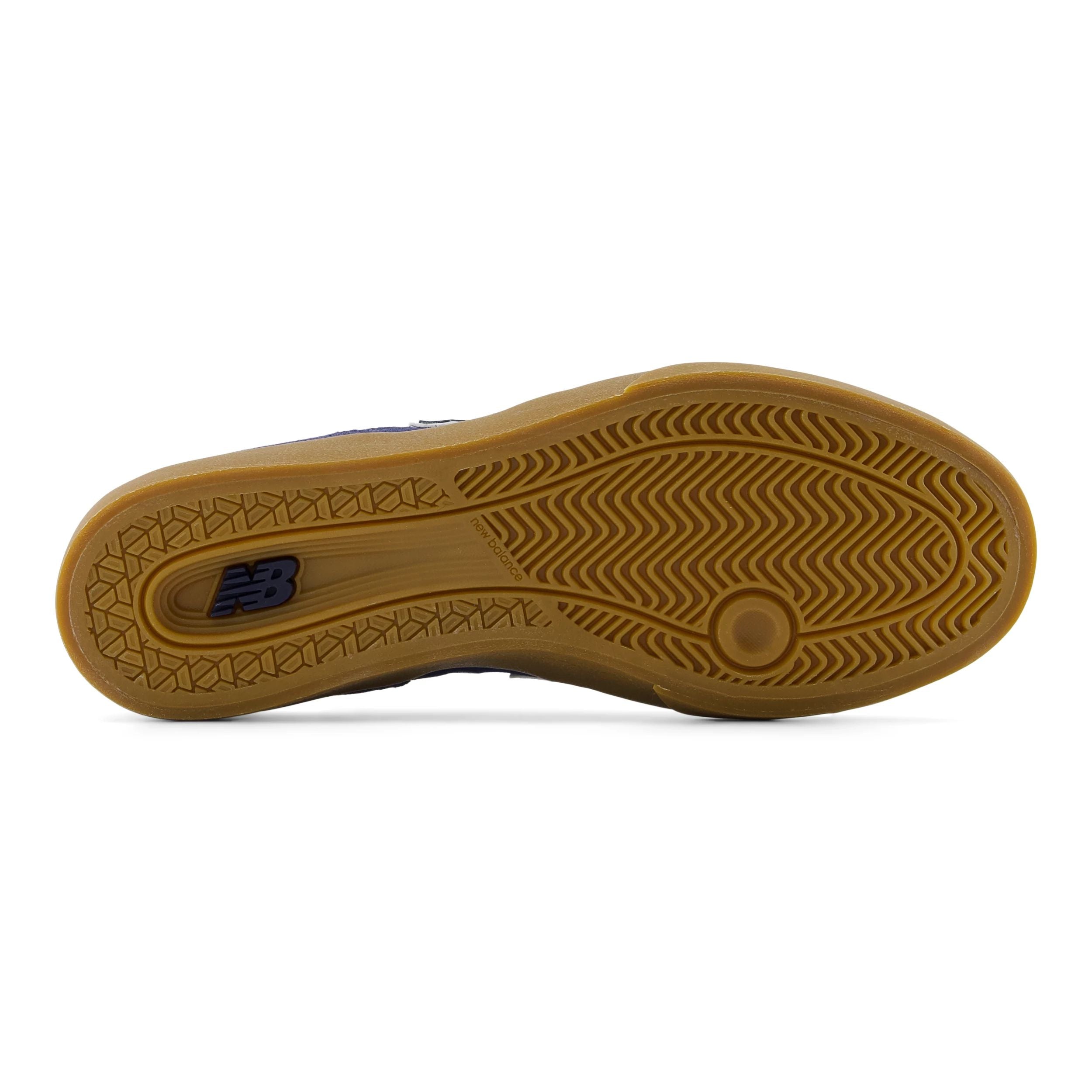 Navy/Gum NM574 Vulc NB Numeric Skate Shoe Bottom