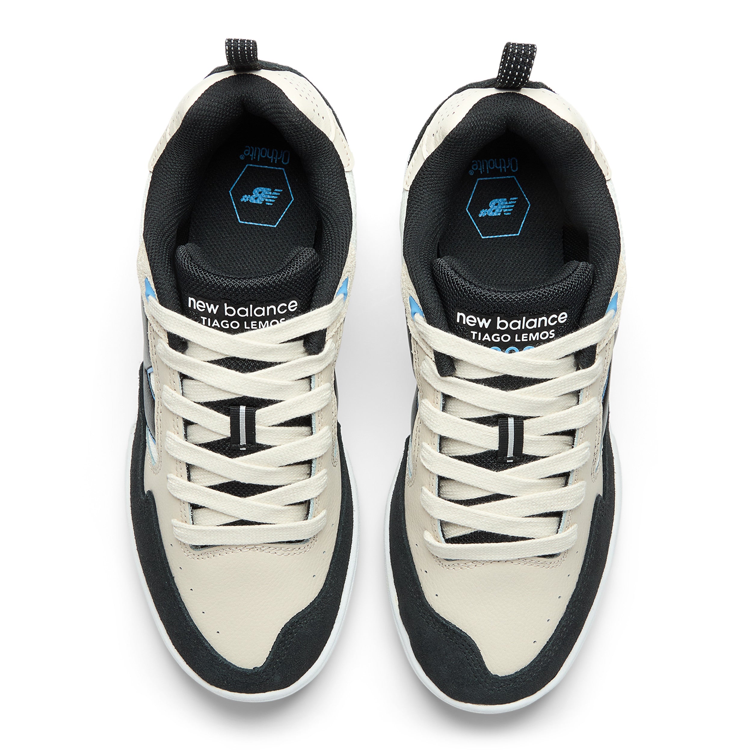 New Balance Numeric 808 Lite Tiago Lemos Skateboard Shoe - Sea Salt/Black