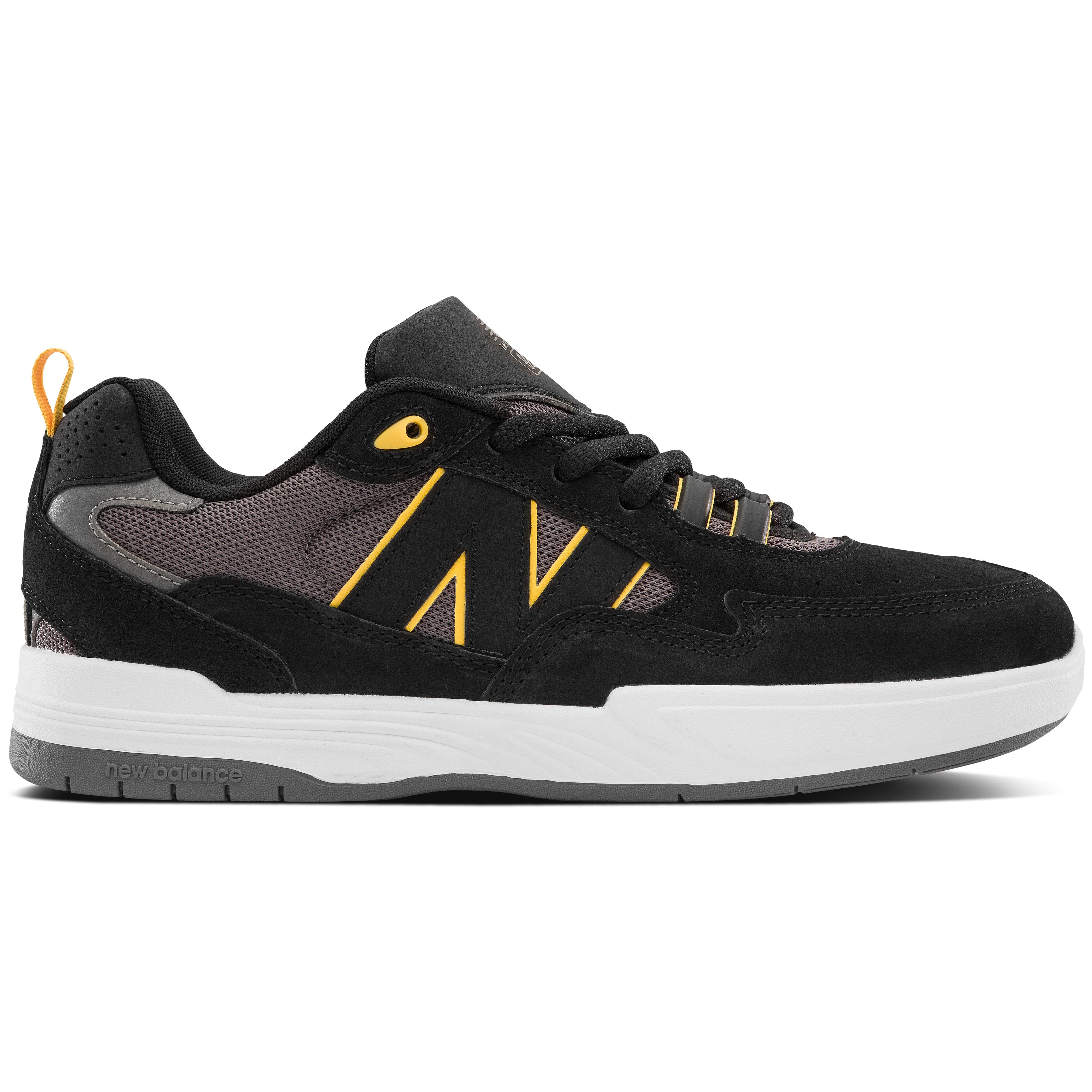 Black/Yellow NM808 Tiago Lemos NB Numeric Skate Shoe