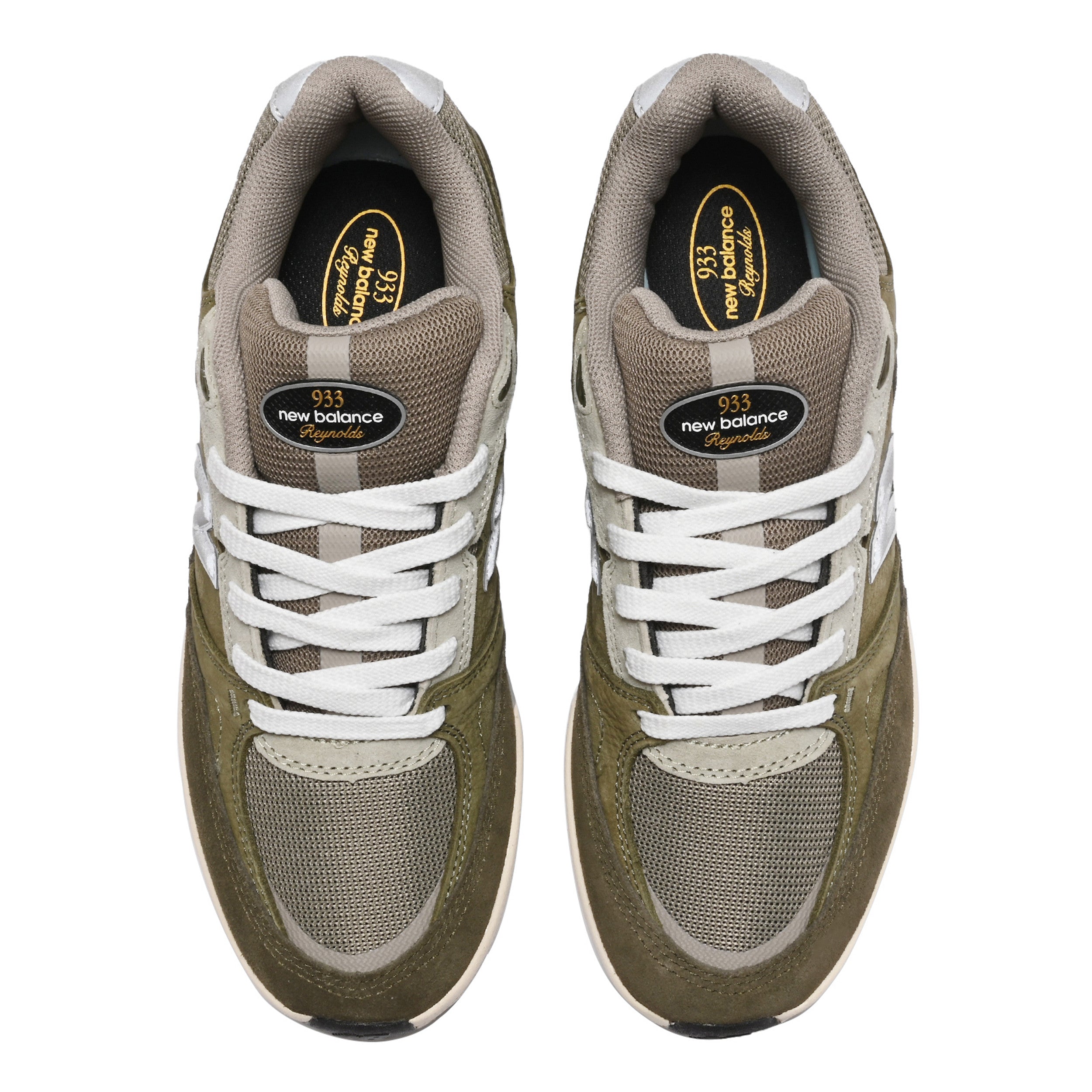 Olive 933 Andrew Reynolds NB Numeric Skate Shoe Top