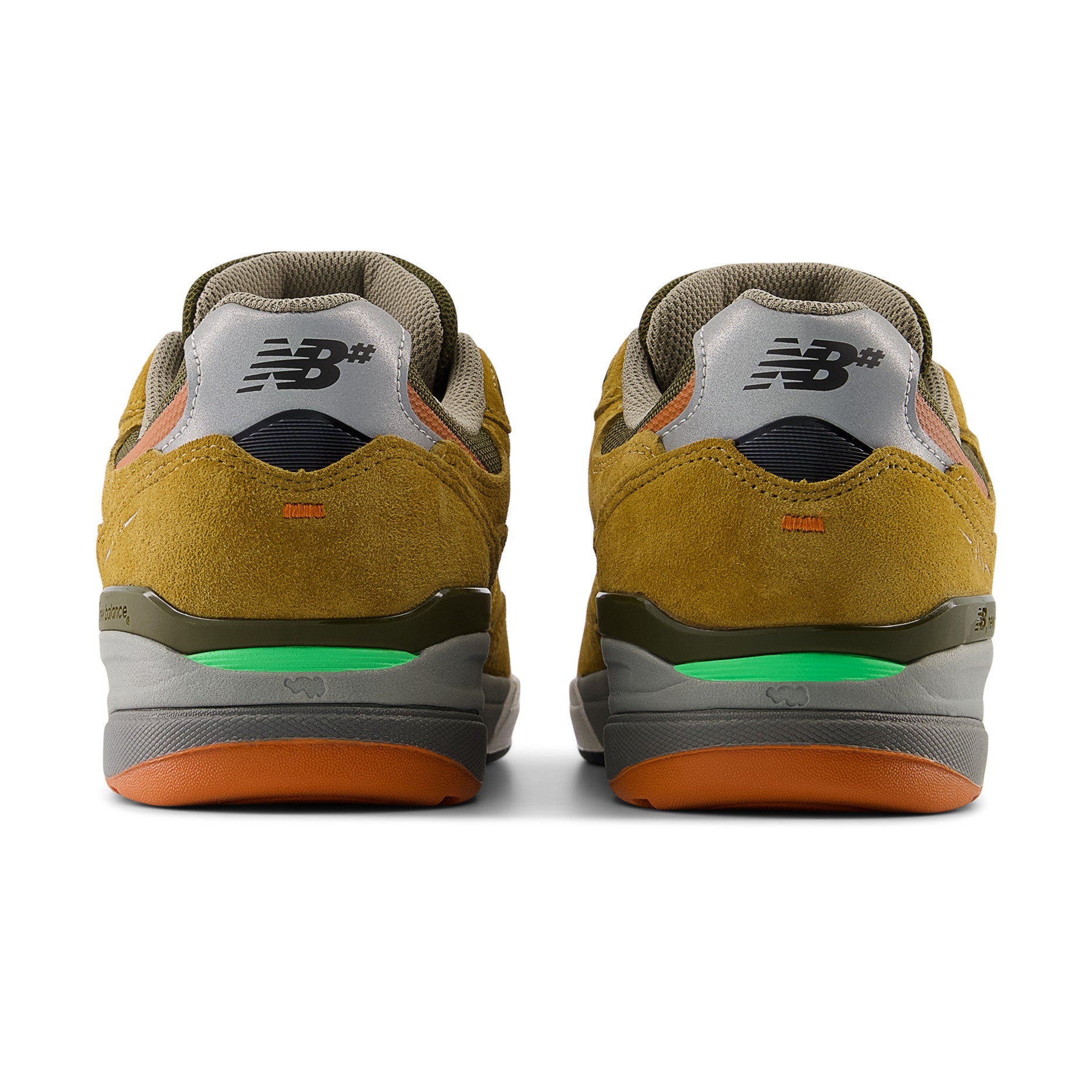 Brown NM933 Andrew Reynolds NB Numeric Skate Shoe Back