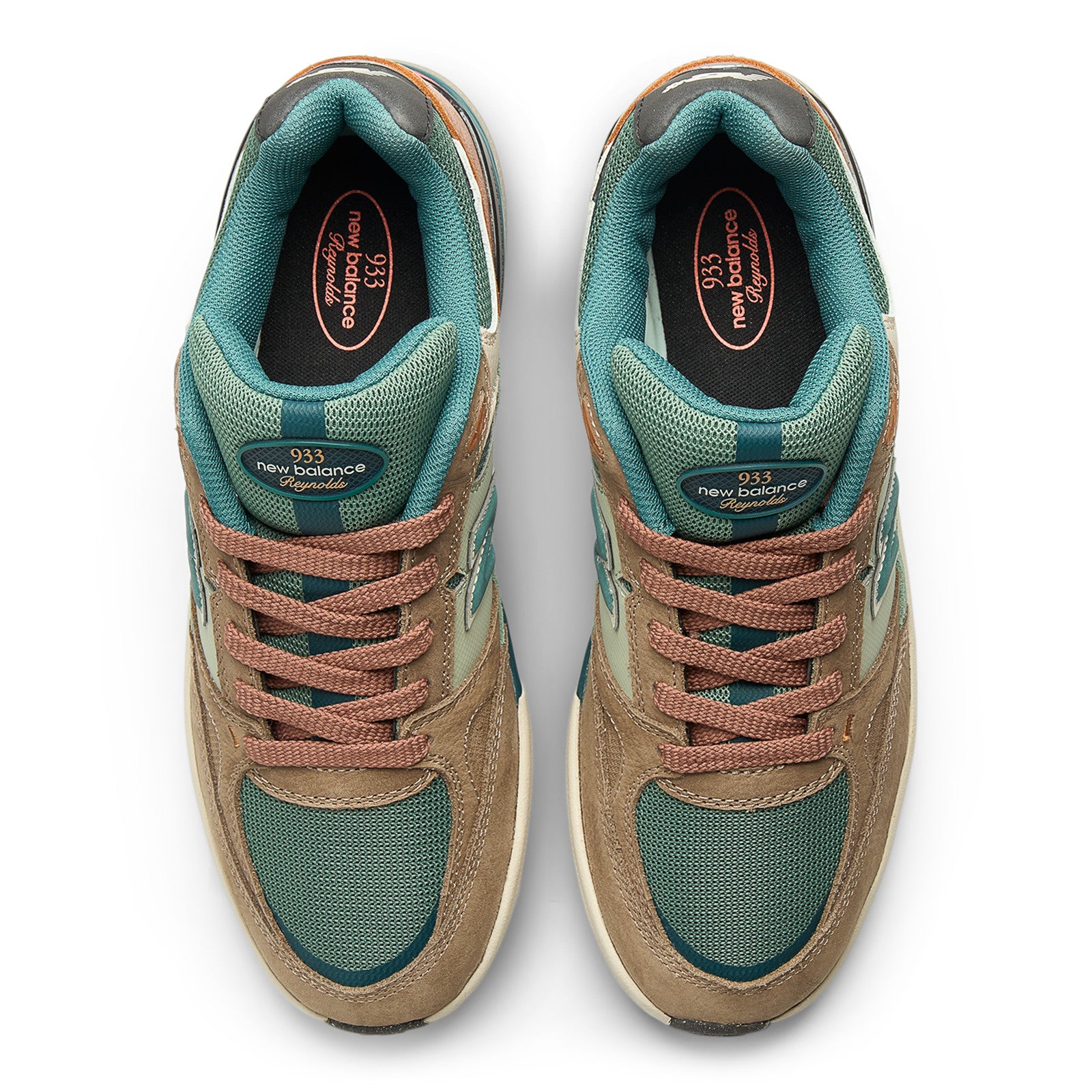 Tan/Teal Reynolds NM933 NB Numeric Skate Shoe Top