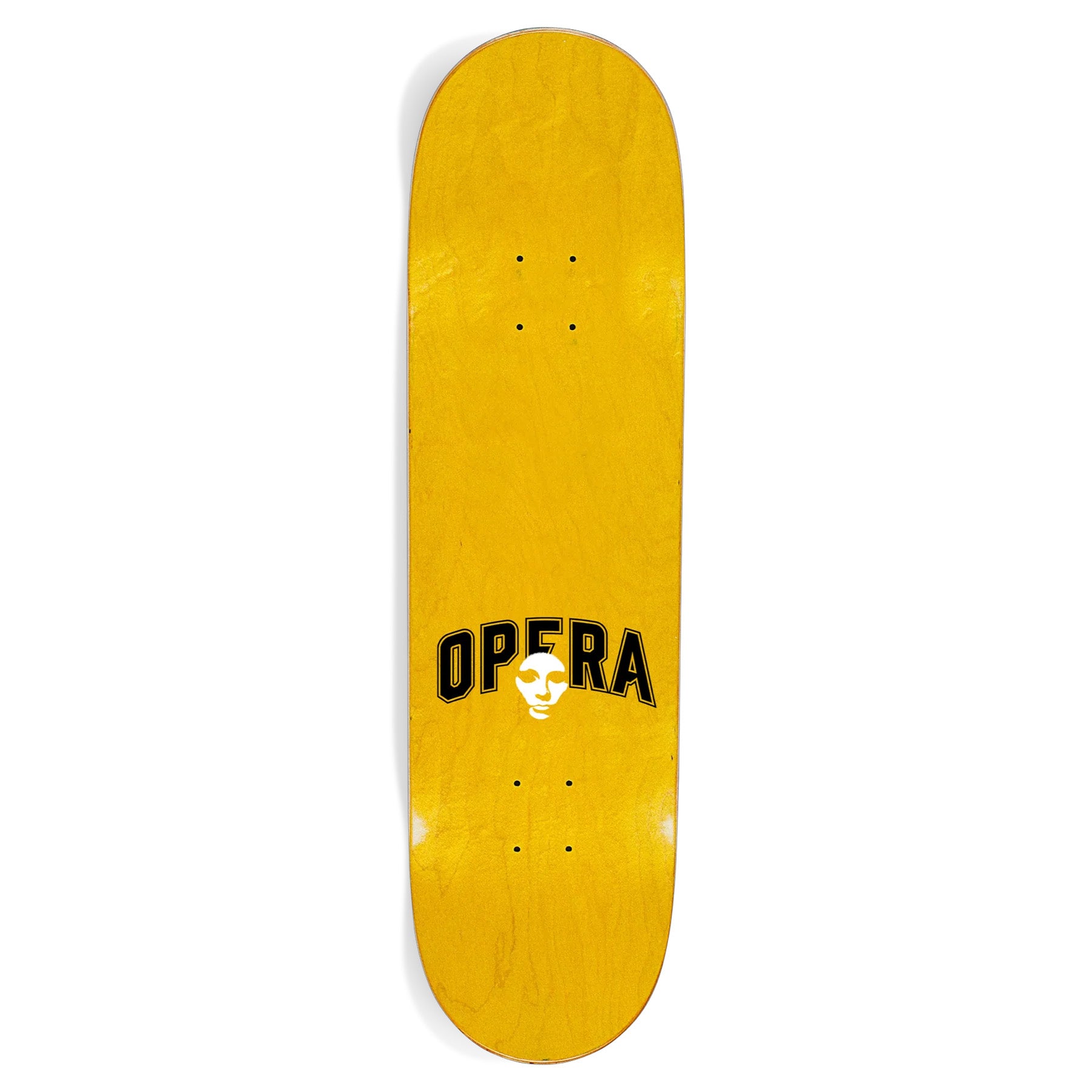 Trey Wood Digital Opera skteboard yellow top ply with logo