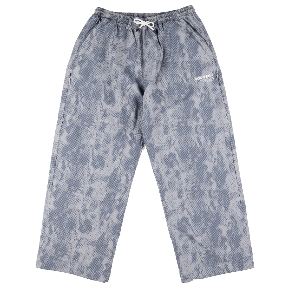 Cool Grey Blotch Souvenir Parachute Snow Pants
