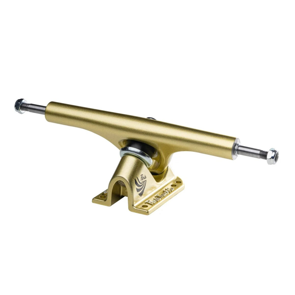 Gold Satin V3 180mm Paris Longboard Trucks Back