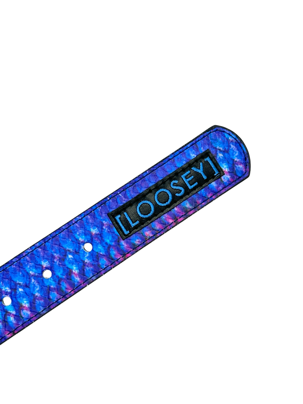 Loosey x Atlantic Drift Reversible Fish Scale Belt