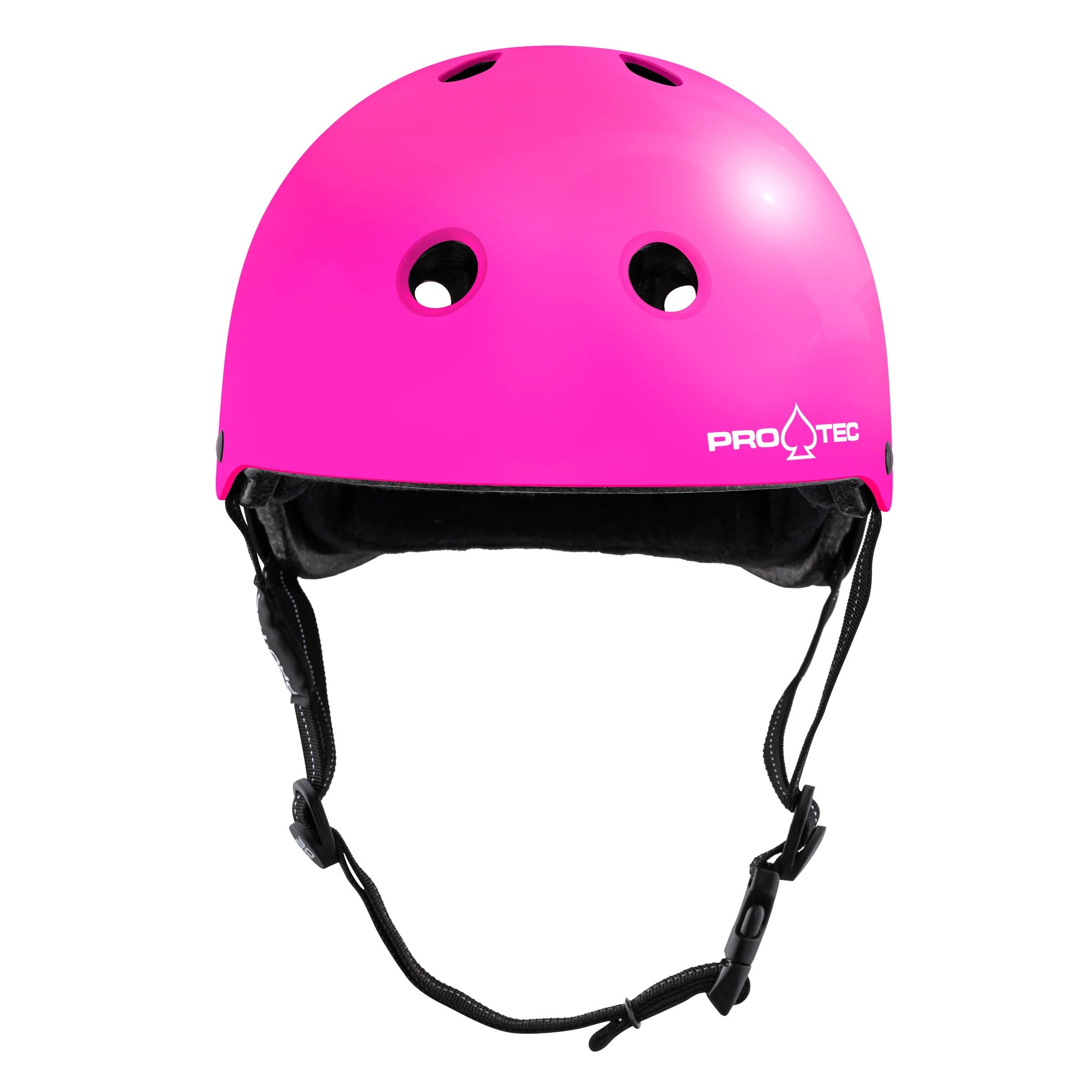 Pink Pro Tec Low Pro Helmet Front View 2