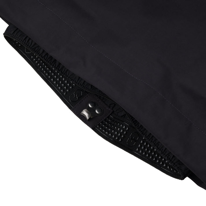 Black Pleated Chino Souvenir Snow Pants Detail