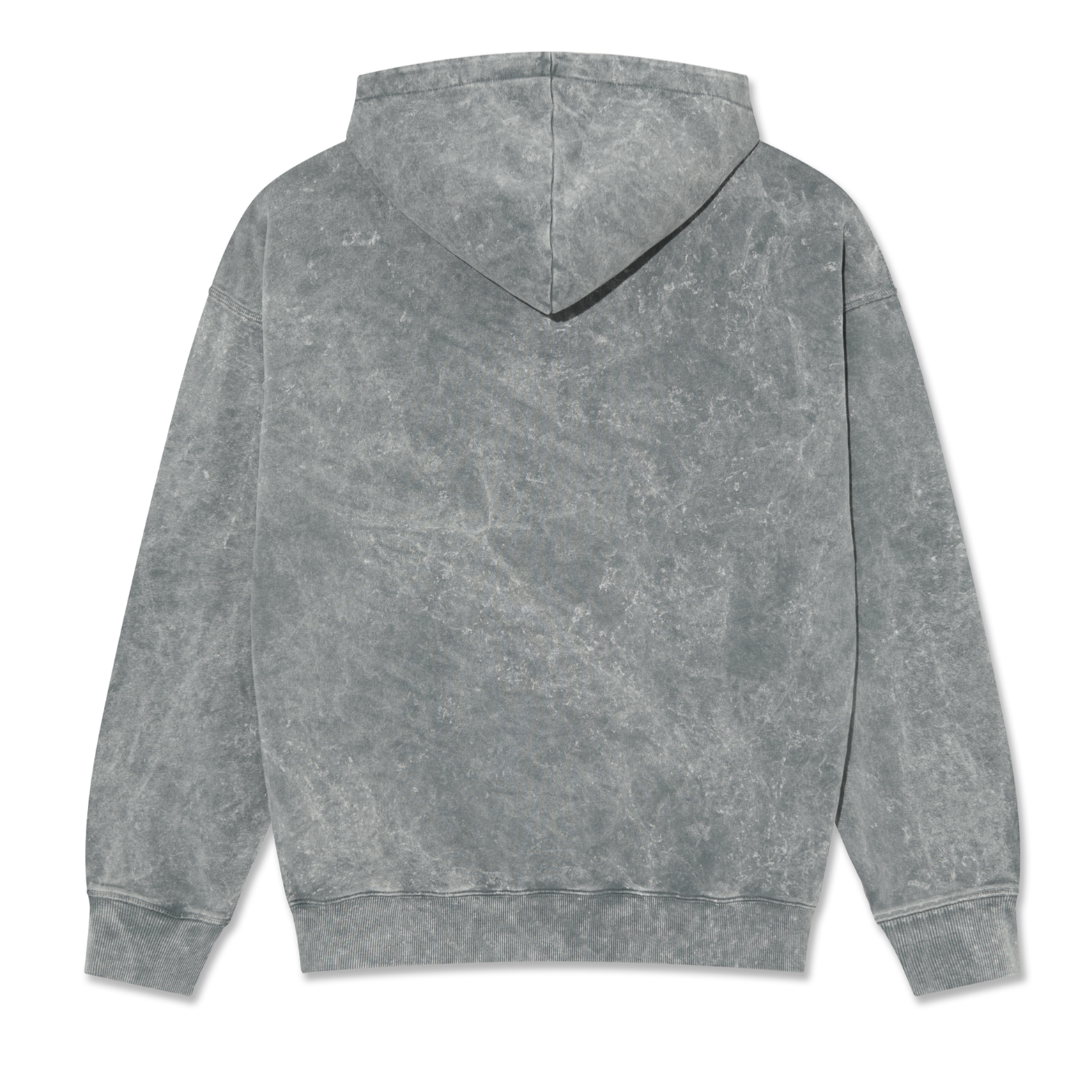 Grey Acid Frank Polar Hoodie Back