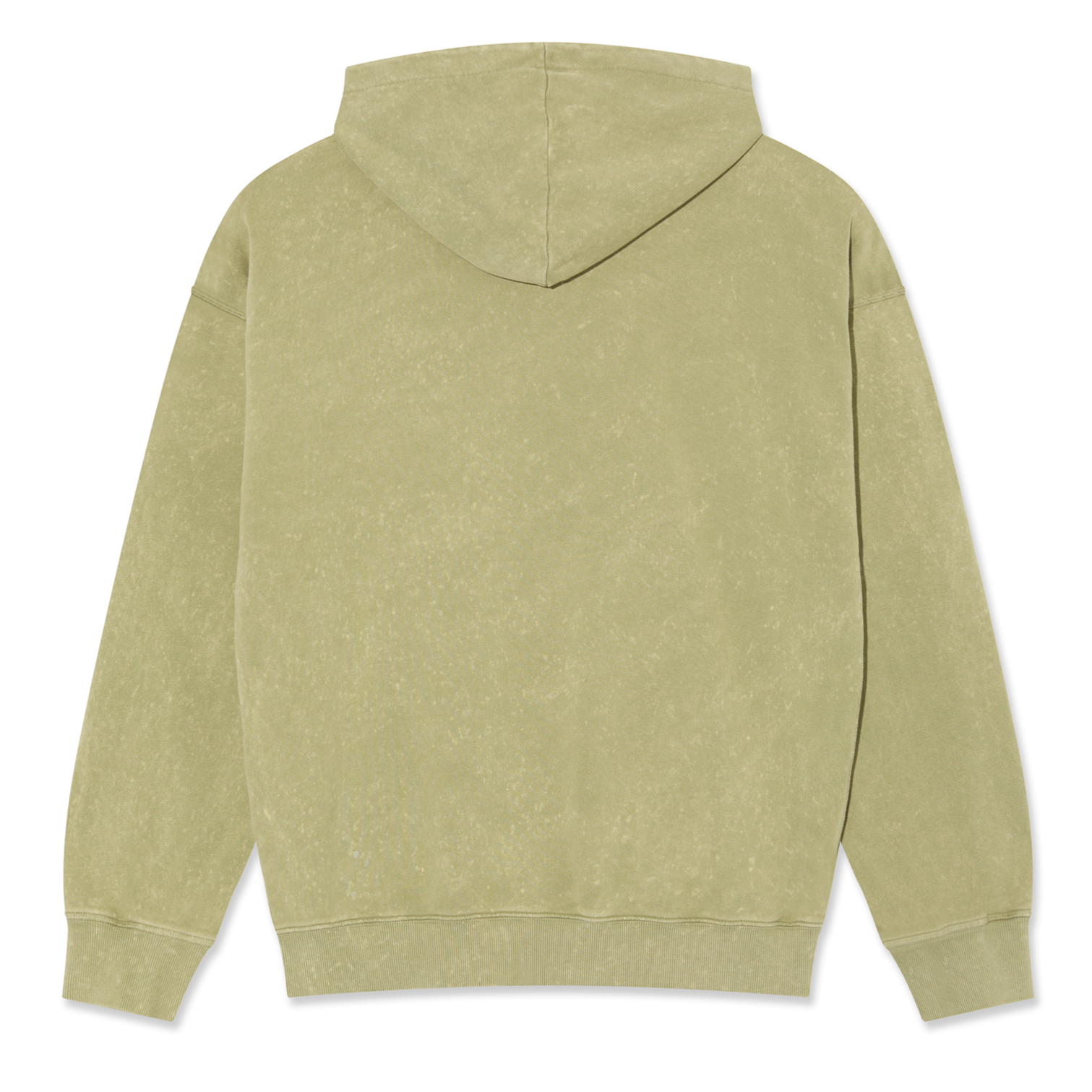 Light Green Acid Frank Polar Hoodie Back