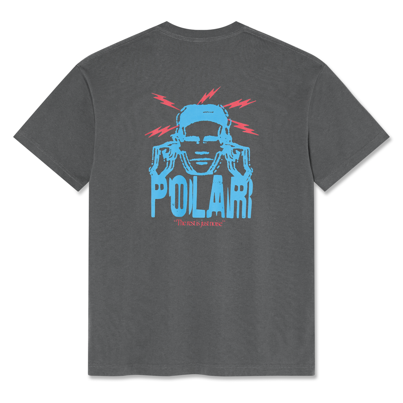Graphite Noise Polar Tee Back