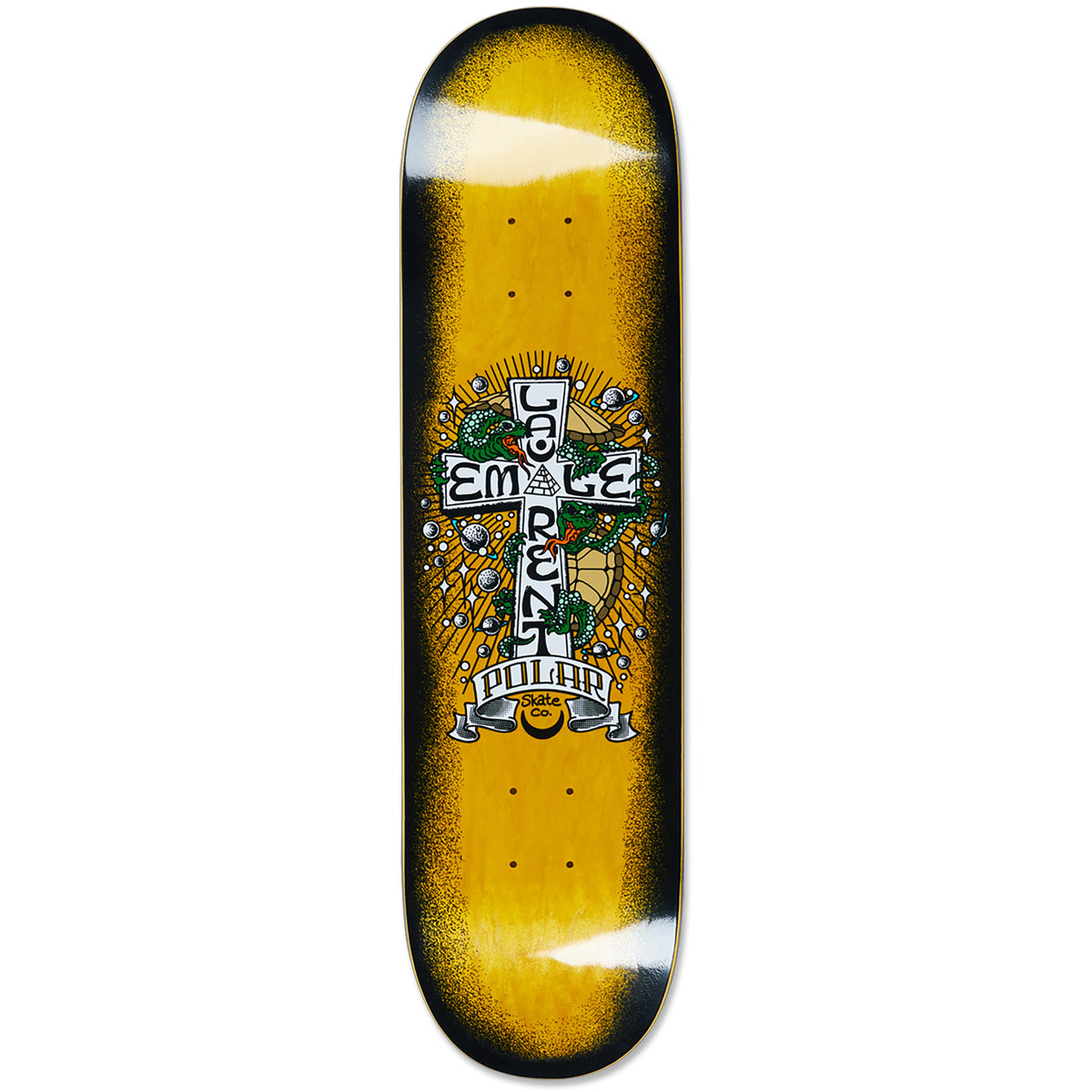 Polar Emile Laurent Turtle Town Skateboard Deck