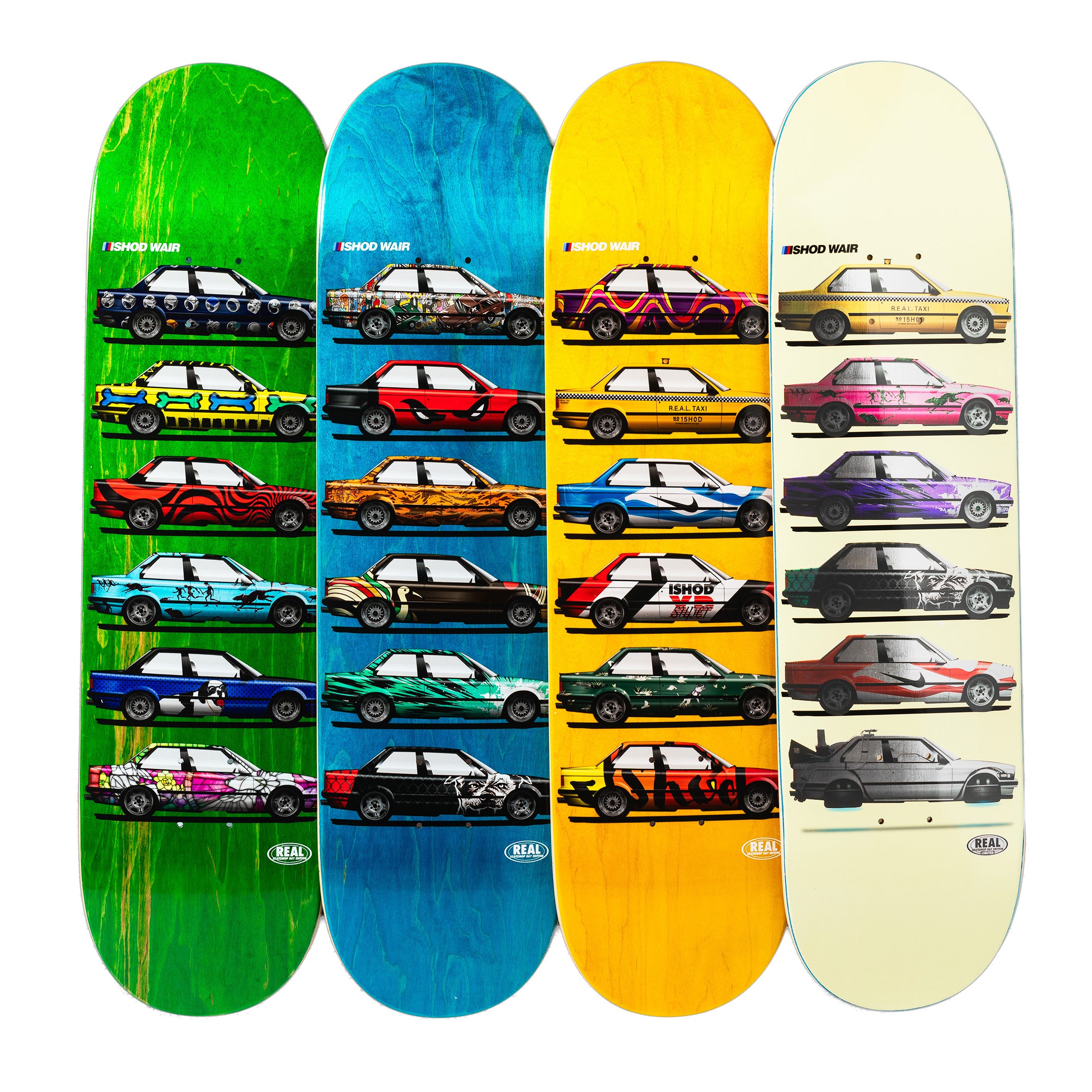 Real Ishod Custom Twin Tail Easy Rider 2025 SSD Skateboard Deck