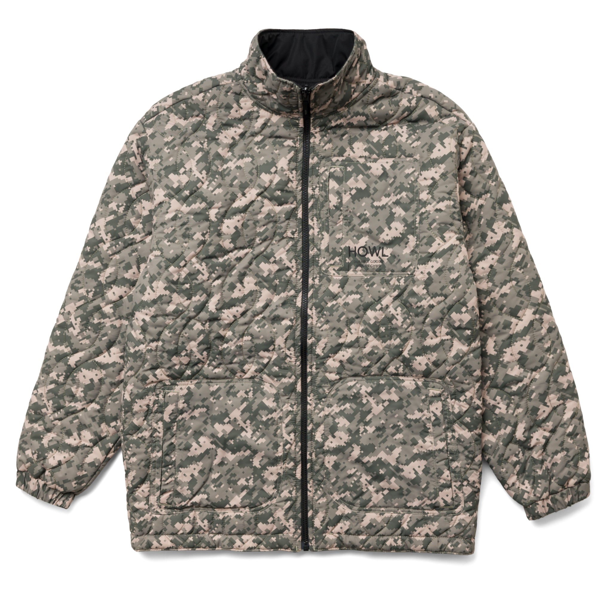 Black/Camo Reversible Howl Jacket