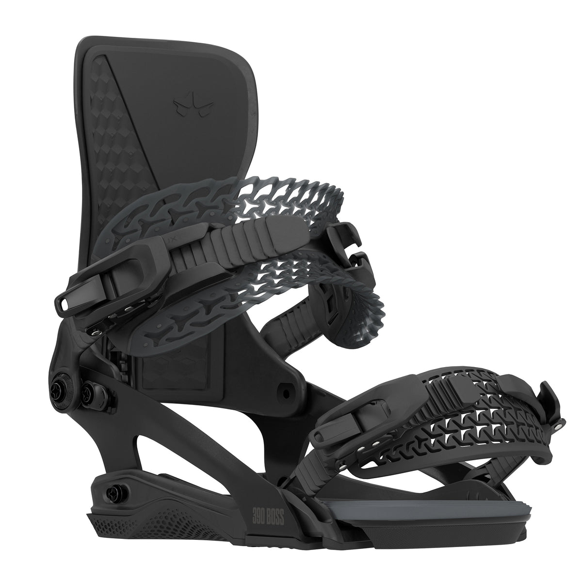 2027 390 Boss FW Rome snowboard bindings in black