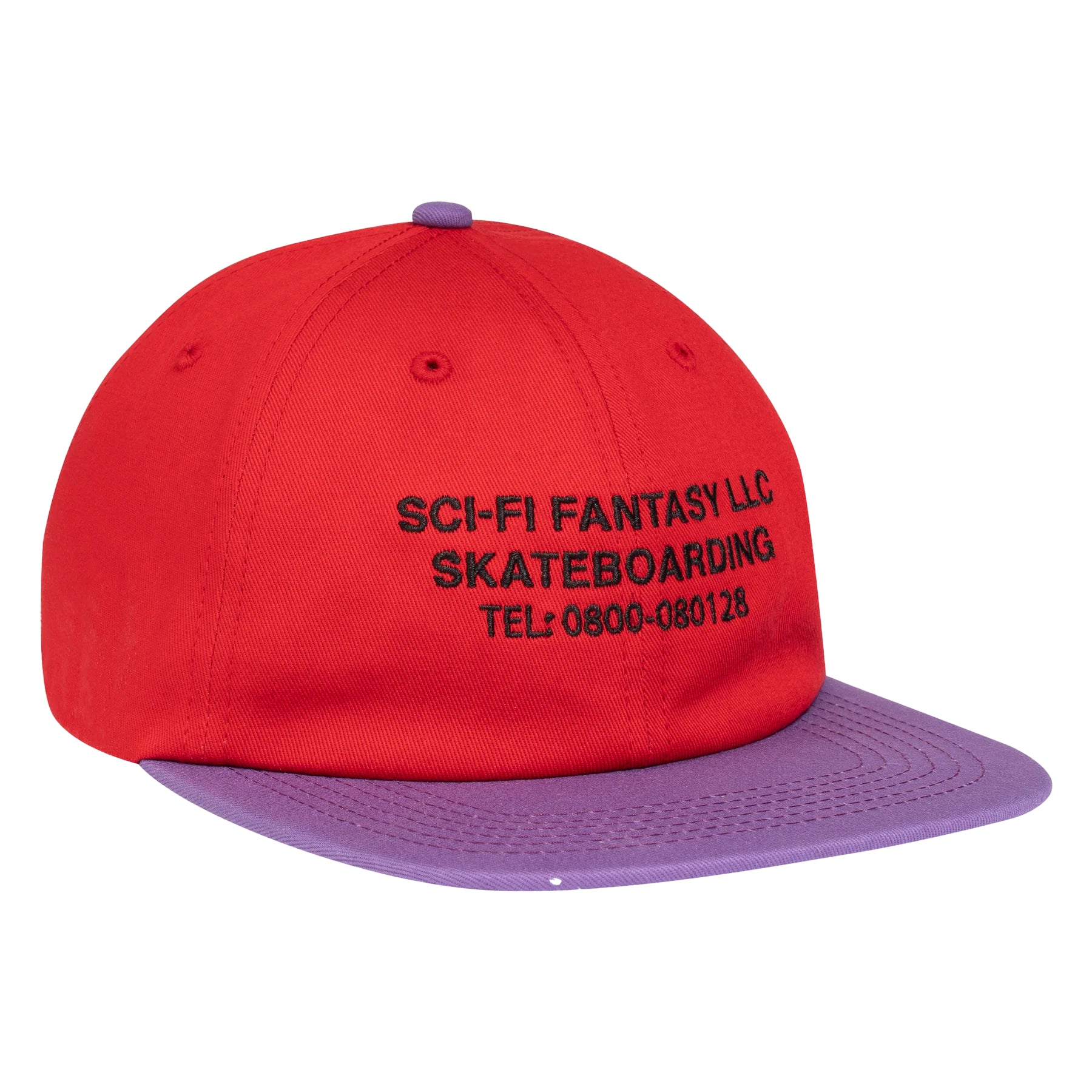 Red/Violet Business Post Sci-Fi Hat