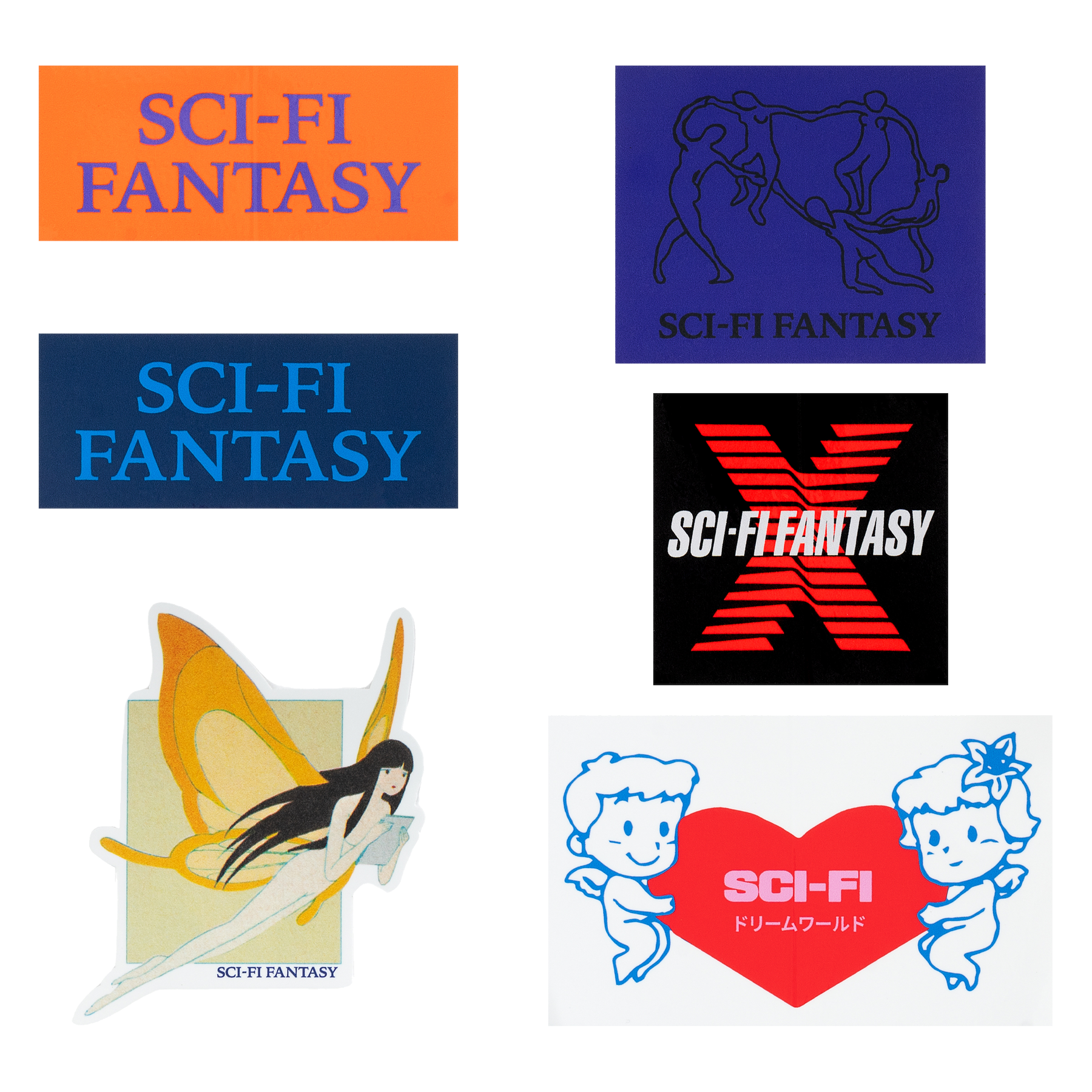 Sci-Fi Fantasy Sticker Pack