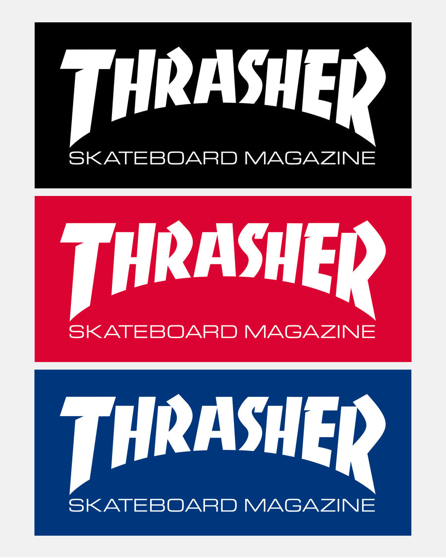 Thrasher Skate Mag Single Assorted Skateboard Sticker - Large
