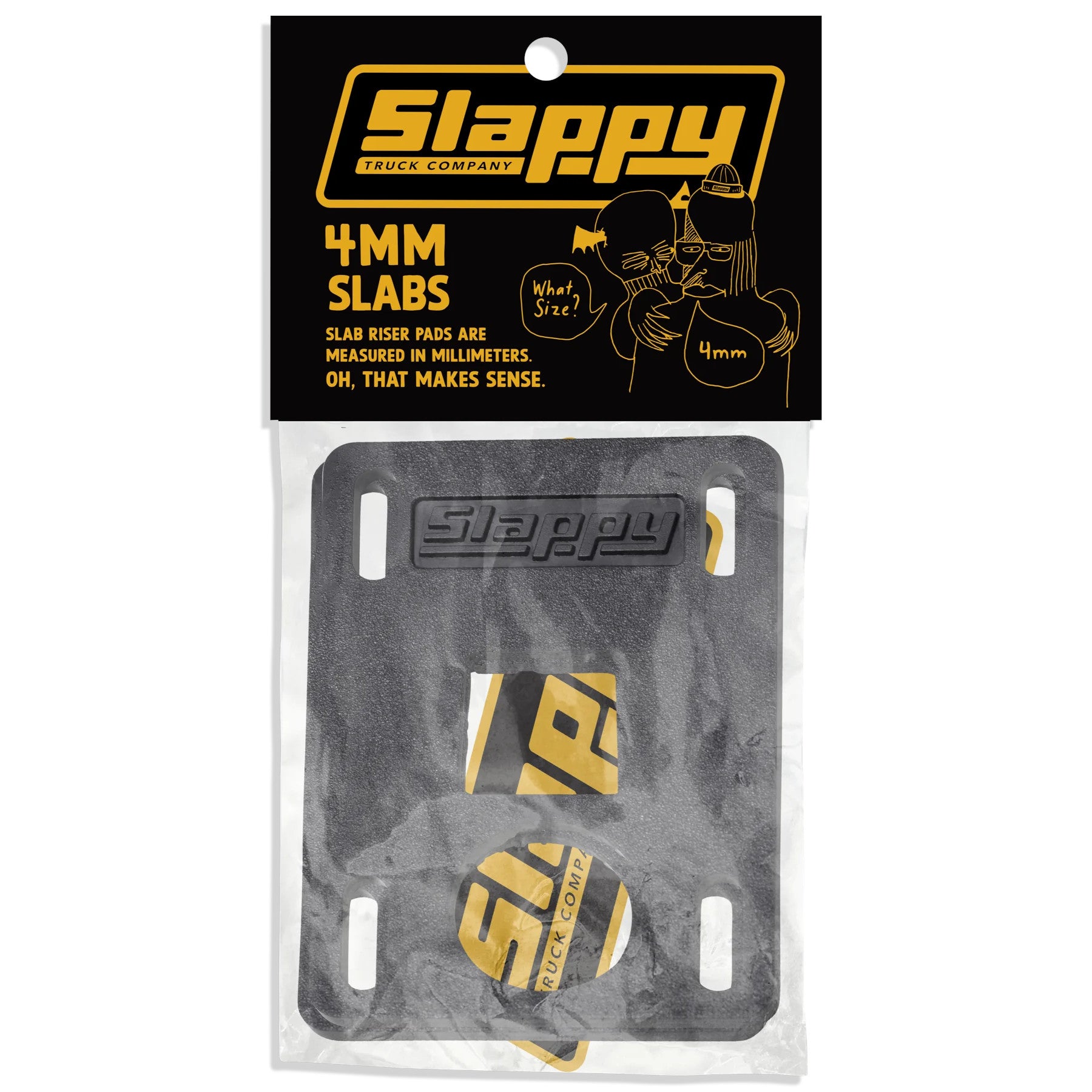 4mm Slappy Risers Pads