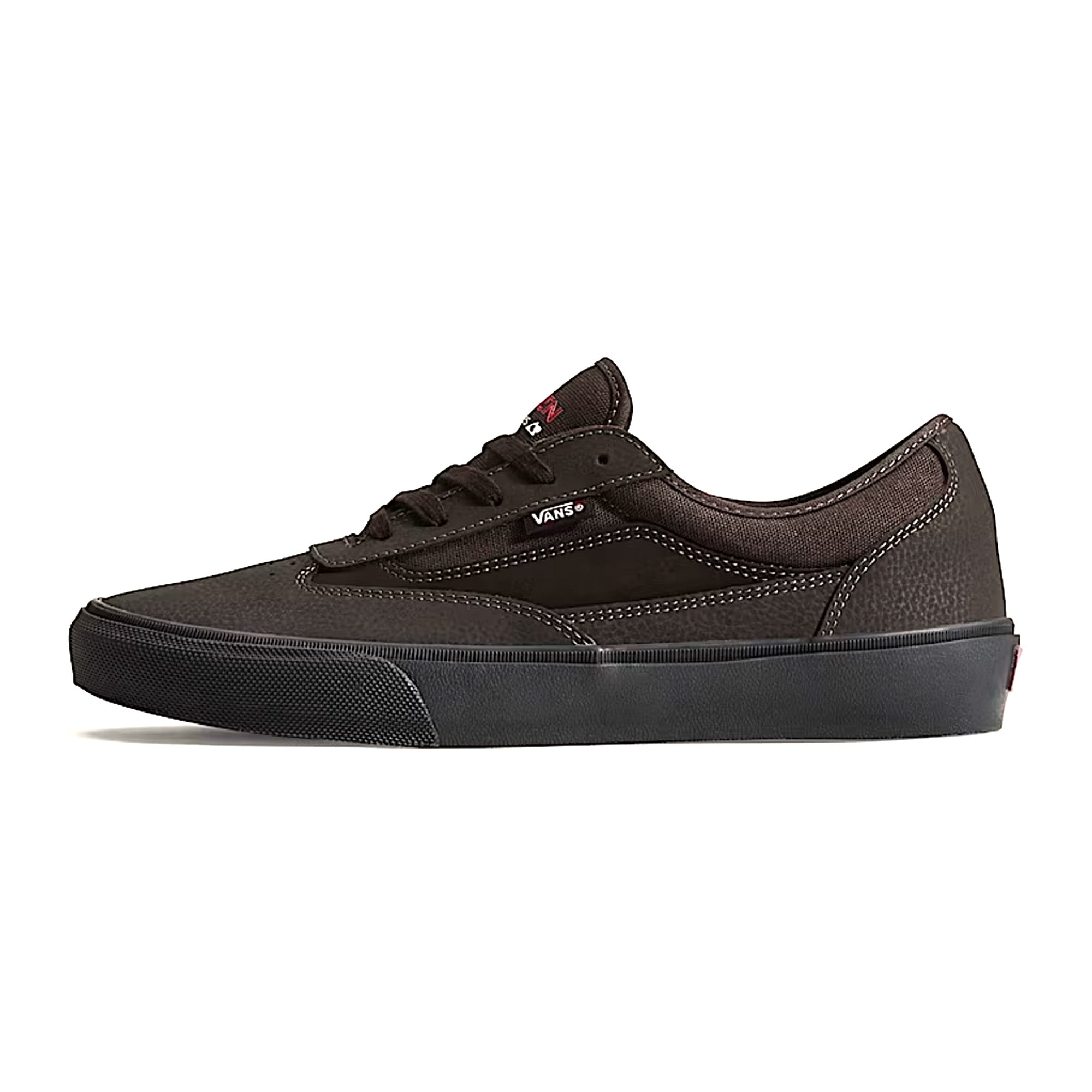Dark Brown Curran Caples Pro Vans Shoe