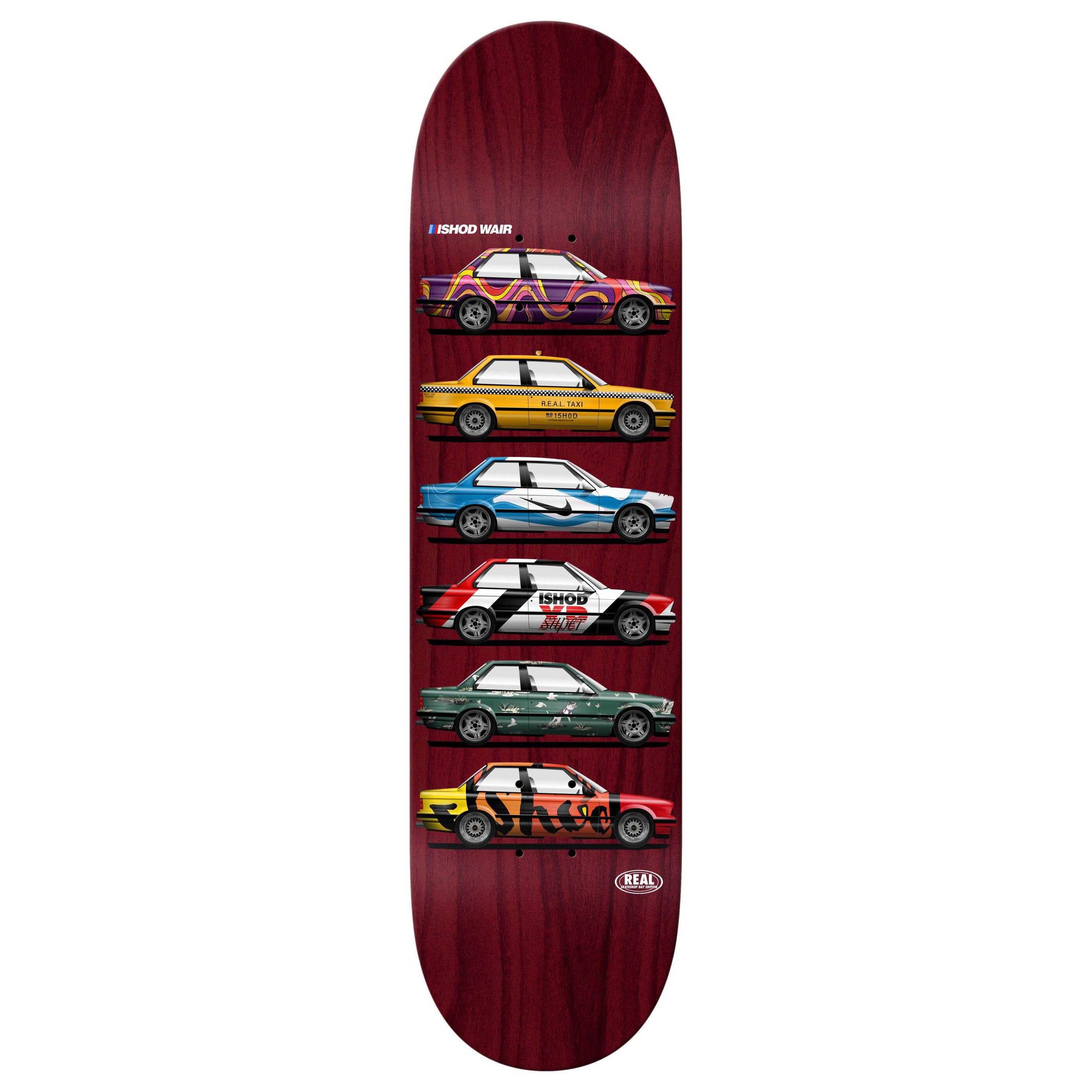 Real Ishod Custom Twin Tail Easy Rider 2025 SSD Skateboard Deck