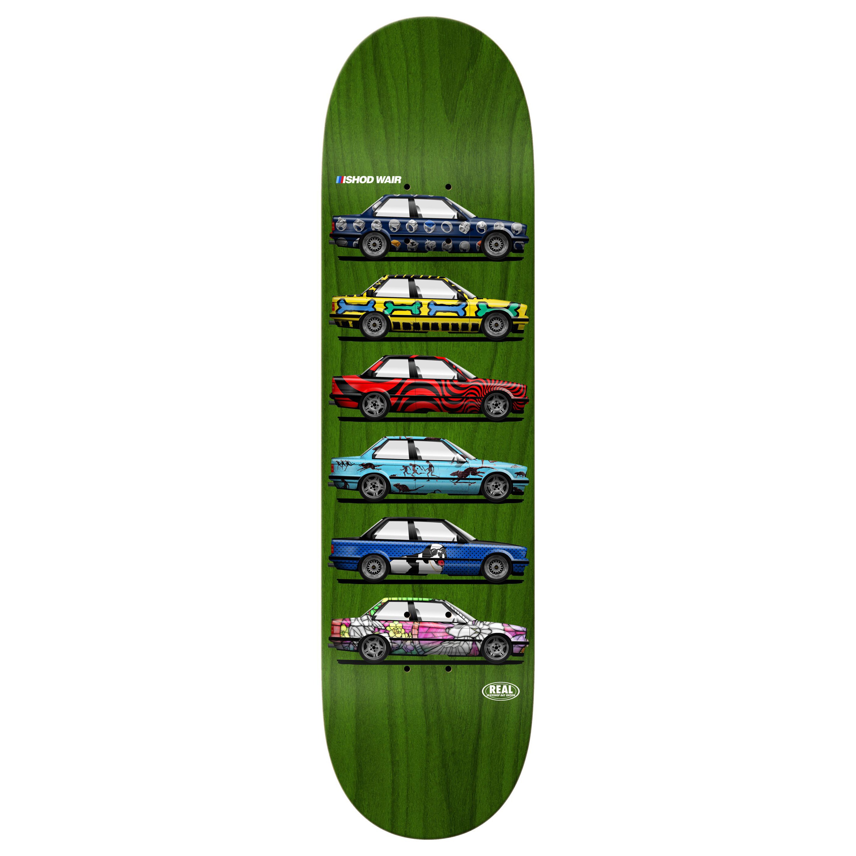 Real Ishod Custom Twin Tail Easy Rider 2025 SSD Skateboard Deck