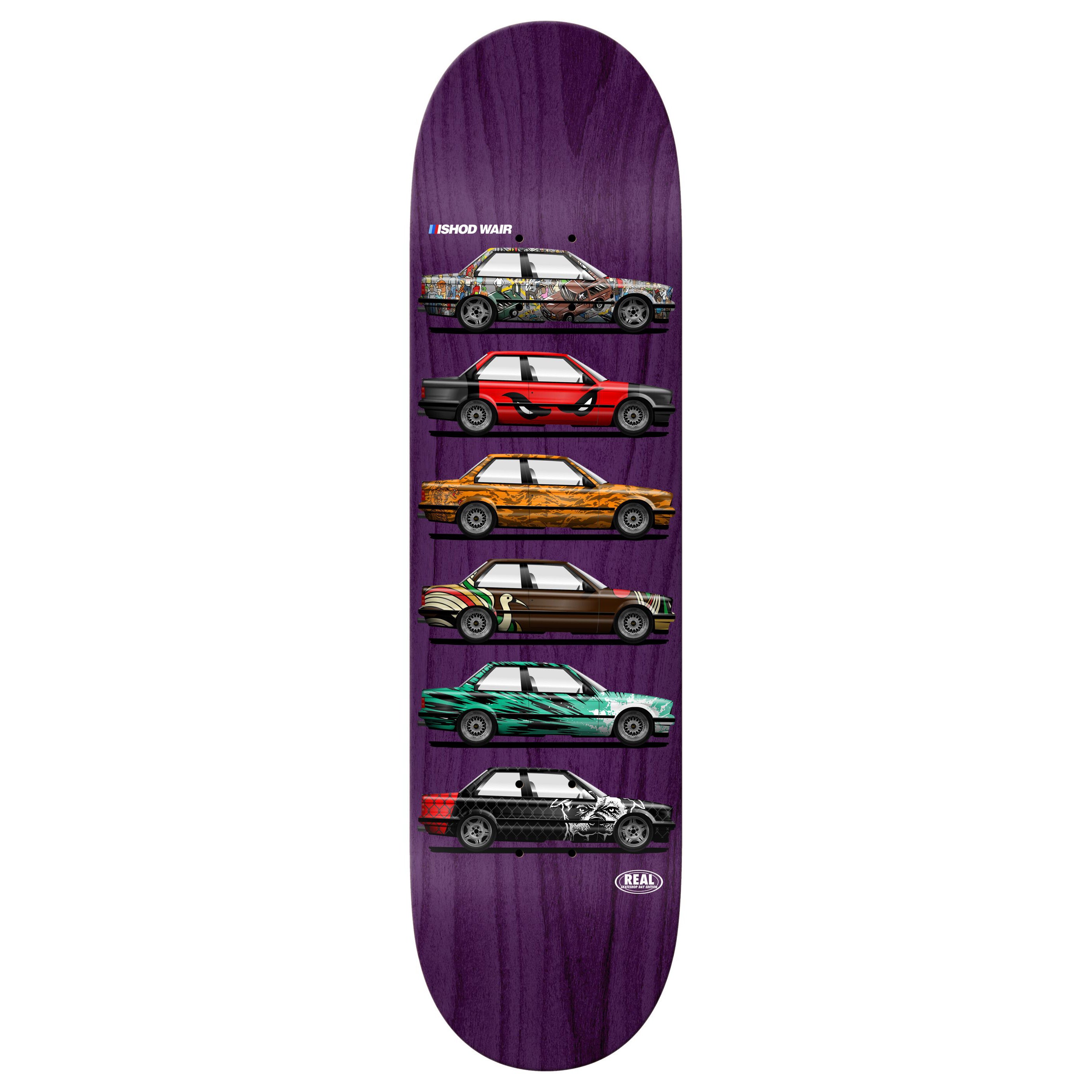 Real Ishod Custom Twin Tail Easy Rider 2025 SSD Skateboard Deck