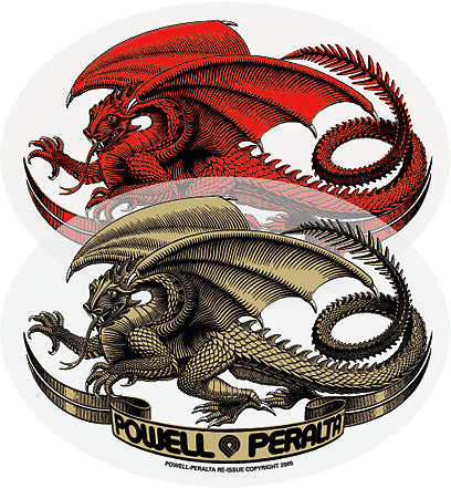Powell Peralta Oval Dragon Single Sticker