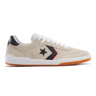 Converse Louie Lopez Pro Ox 2 Skateboard Shoe - Egret/White/Orange