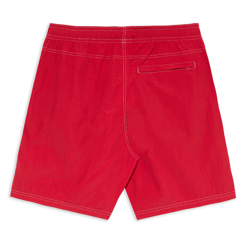 Red Ziggy Polar Swim Shorts Back