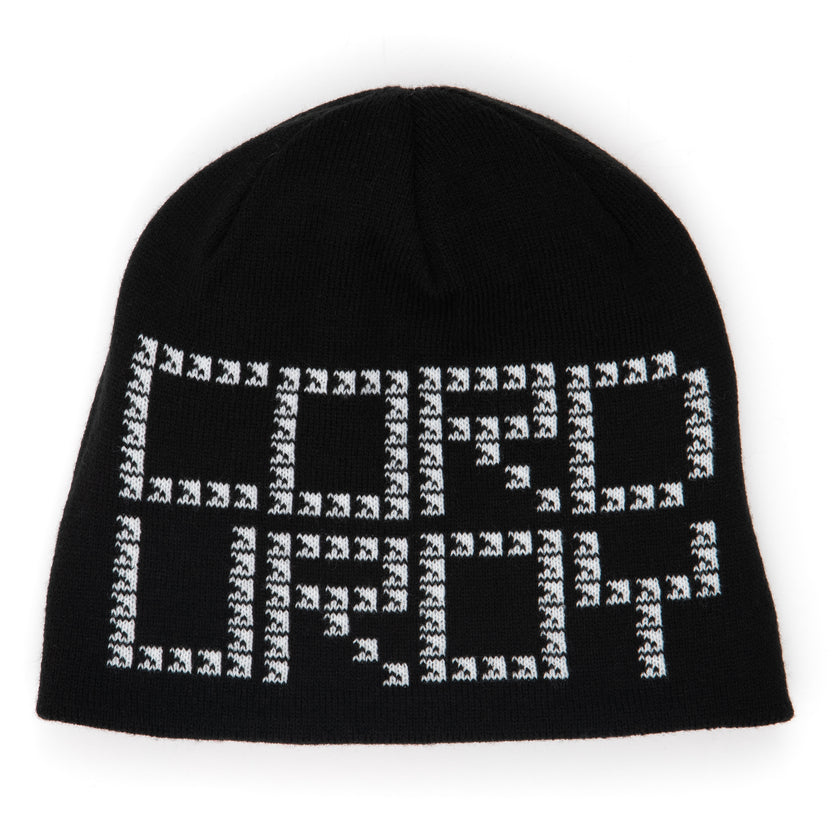 Shadow Plaid Reversible Corduroy Beanie