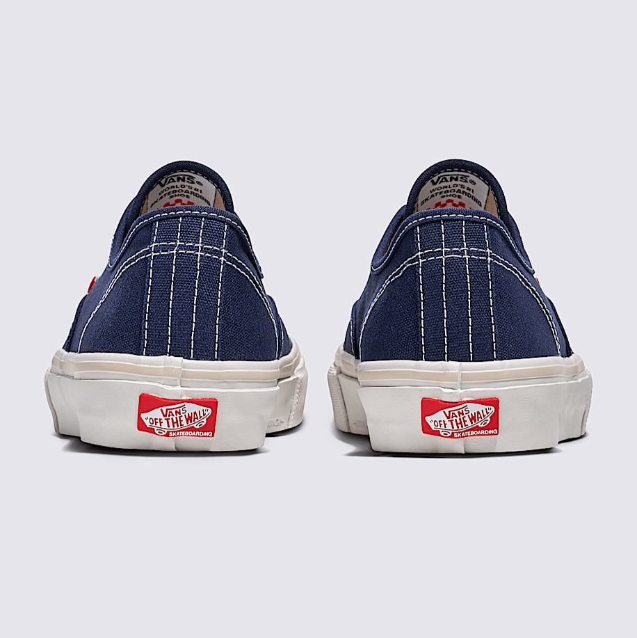 Navy/Turtledove Skate Authentic Vans Skate Shoe Back