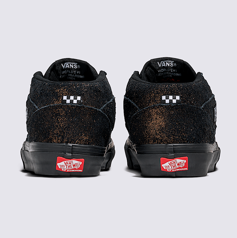 Black/Bronze Half Cab Vans Skate Shoe